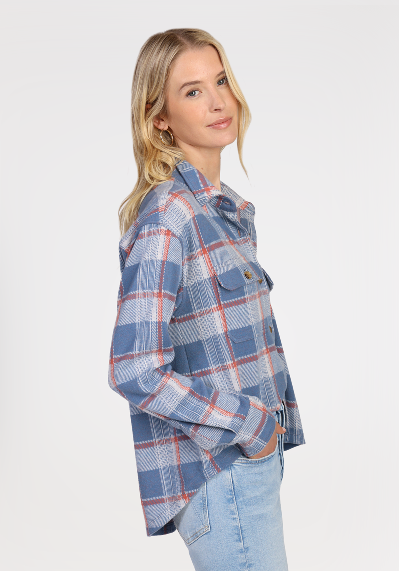Plaid Shirt-Jacket