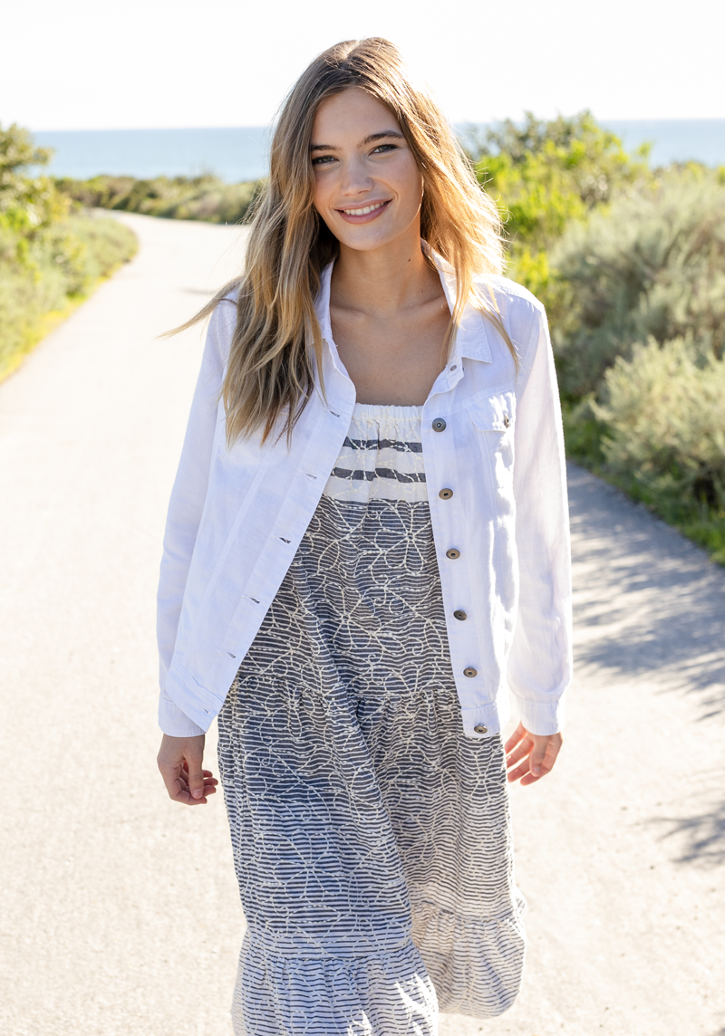 Cotton-Linen Jacket - Inventory Incorrect