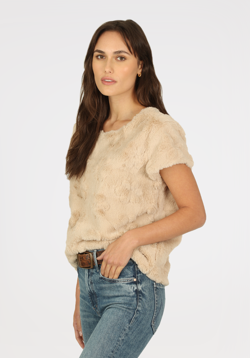 Grace Faux Fur Top