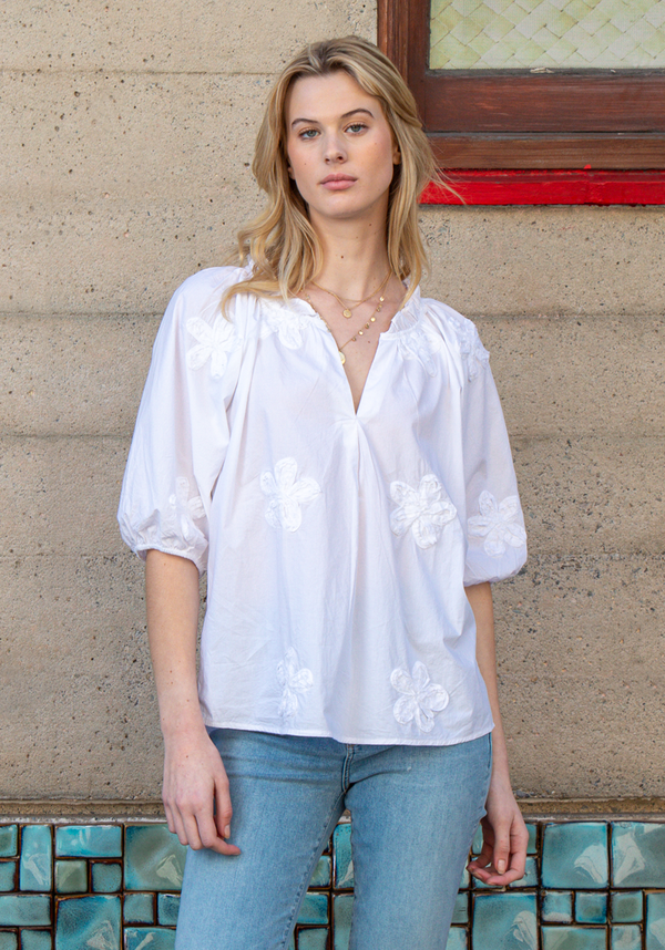 Bella Embroidered Blouse