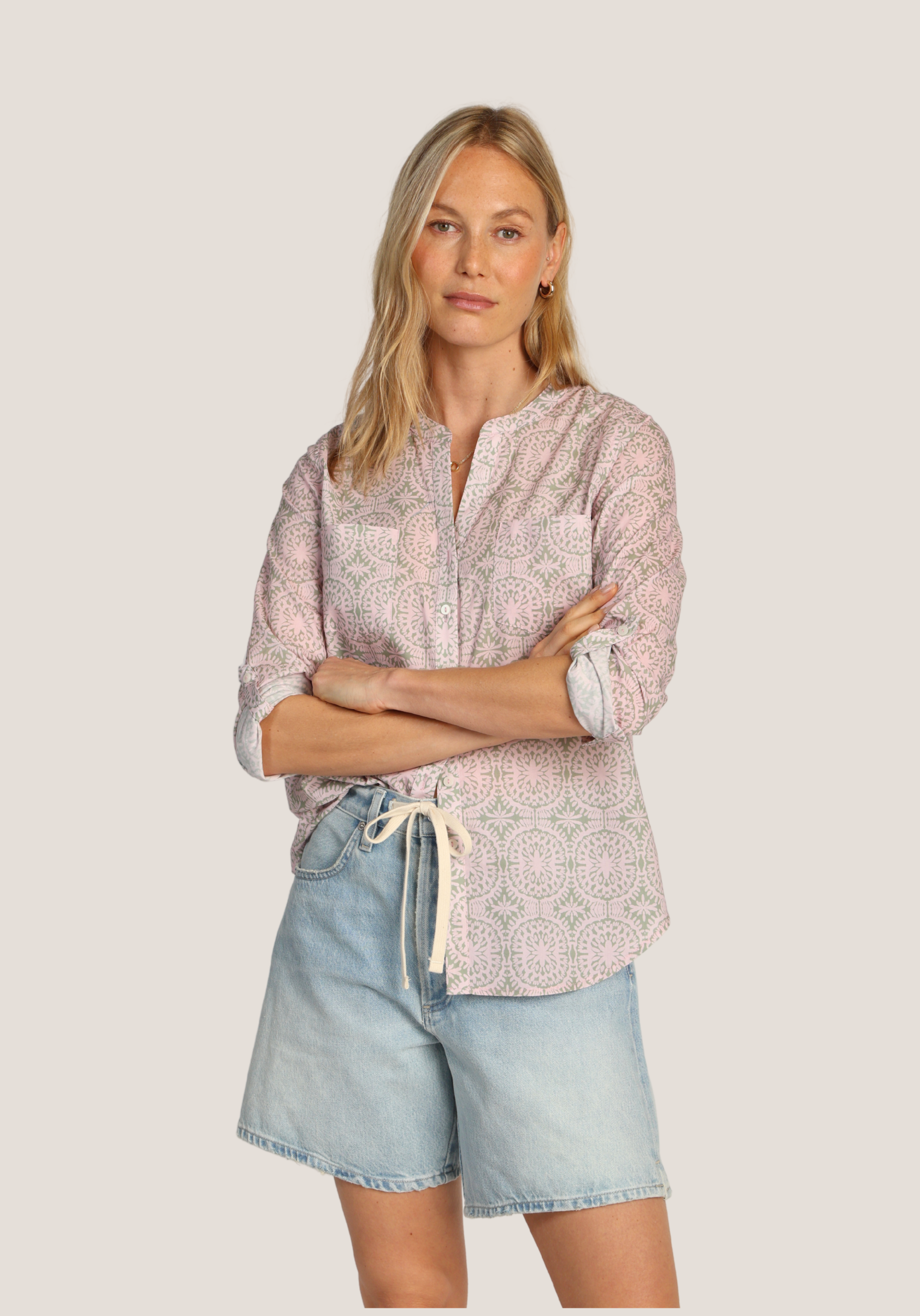 Roll-Up Sleeve Shirt