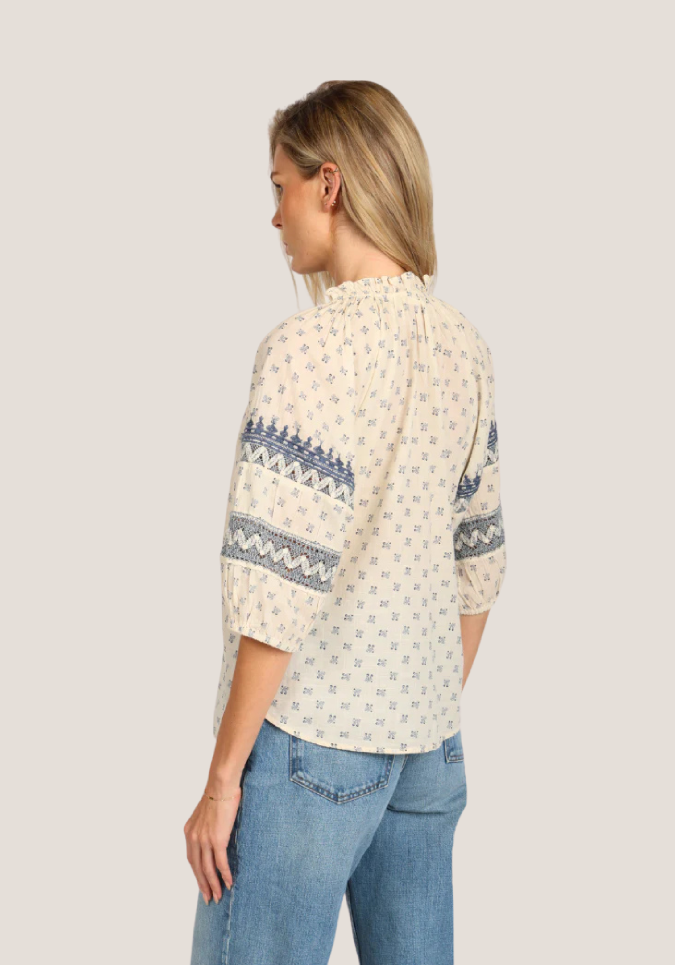 Beau Print Jolie Top