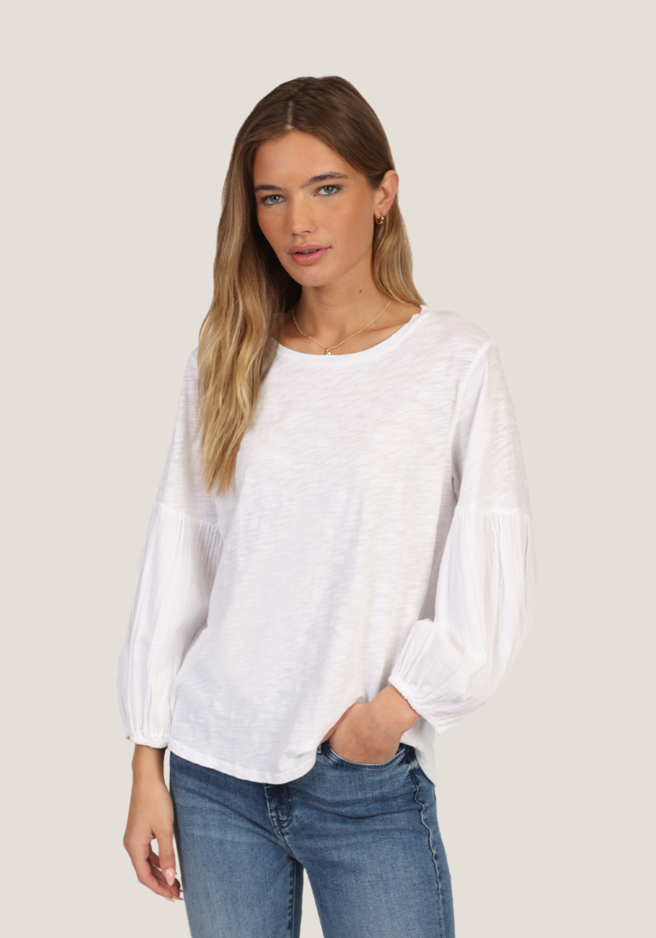 3/4 Slub Tee