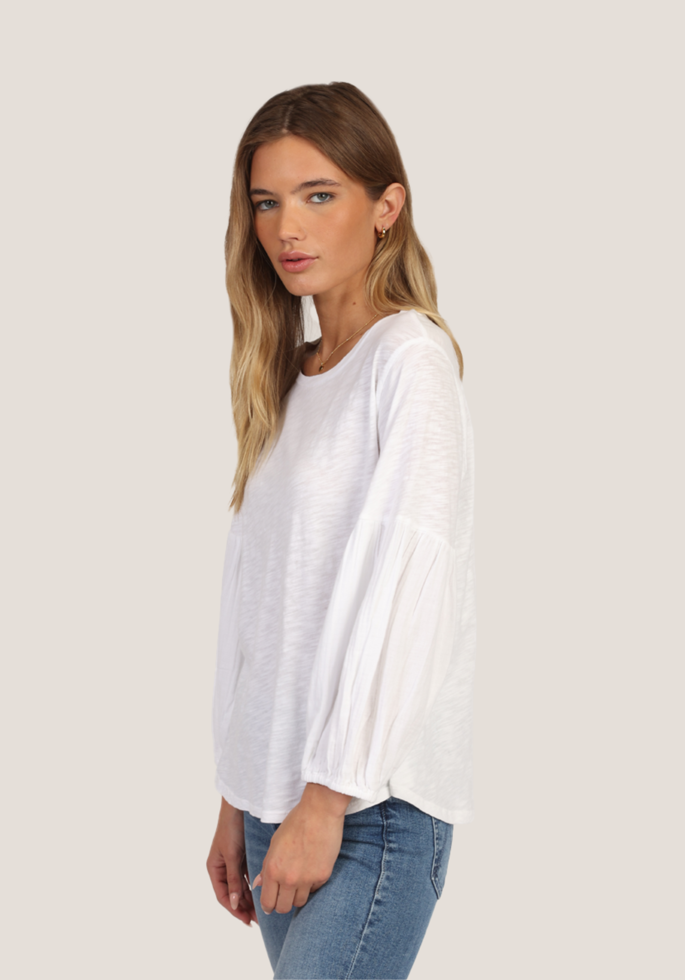 3/4 Slub Tee
