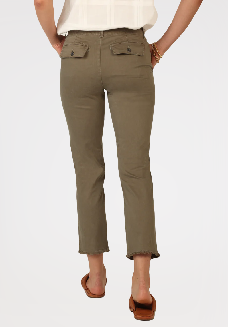 Cotton-Twill Peyton Pant