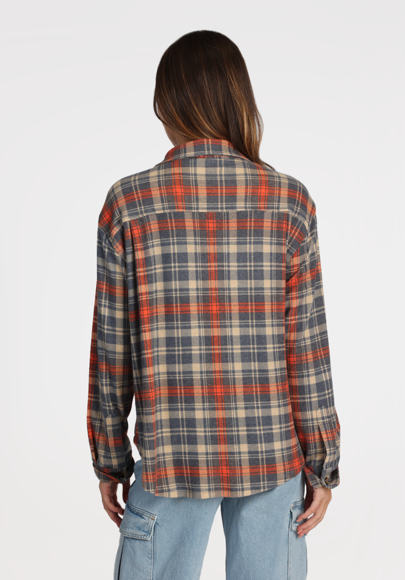 Plaid Shirt-Jacket