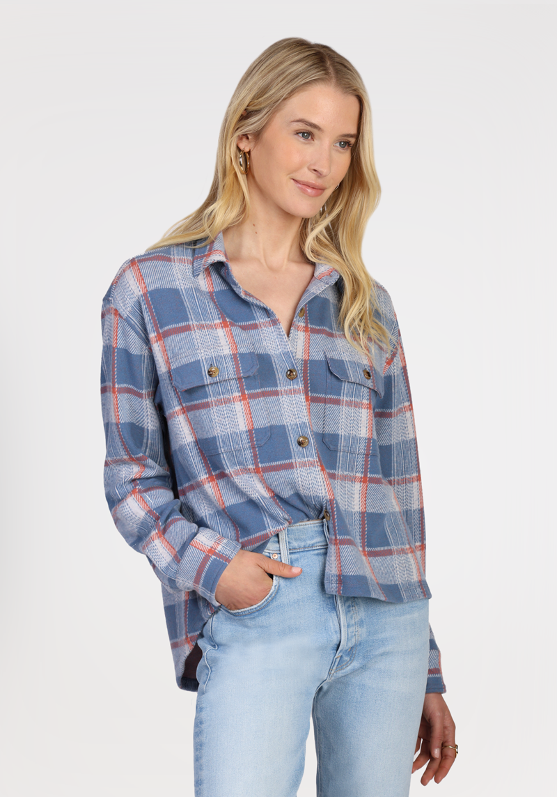 Plaid Shirt-Jacket