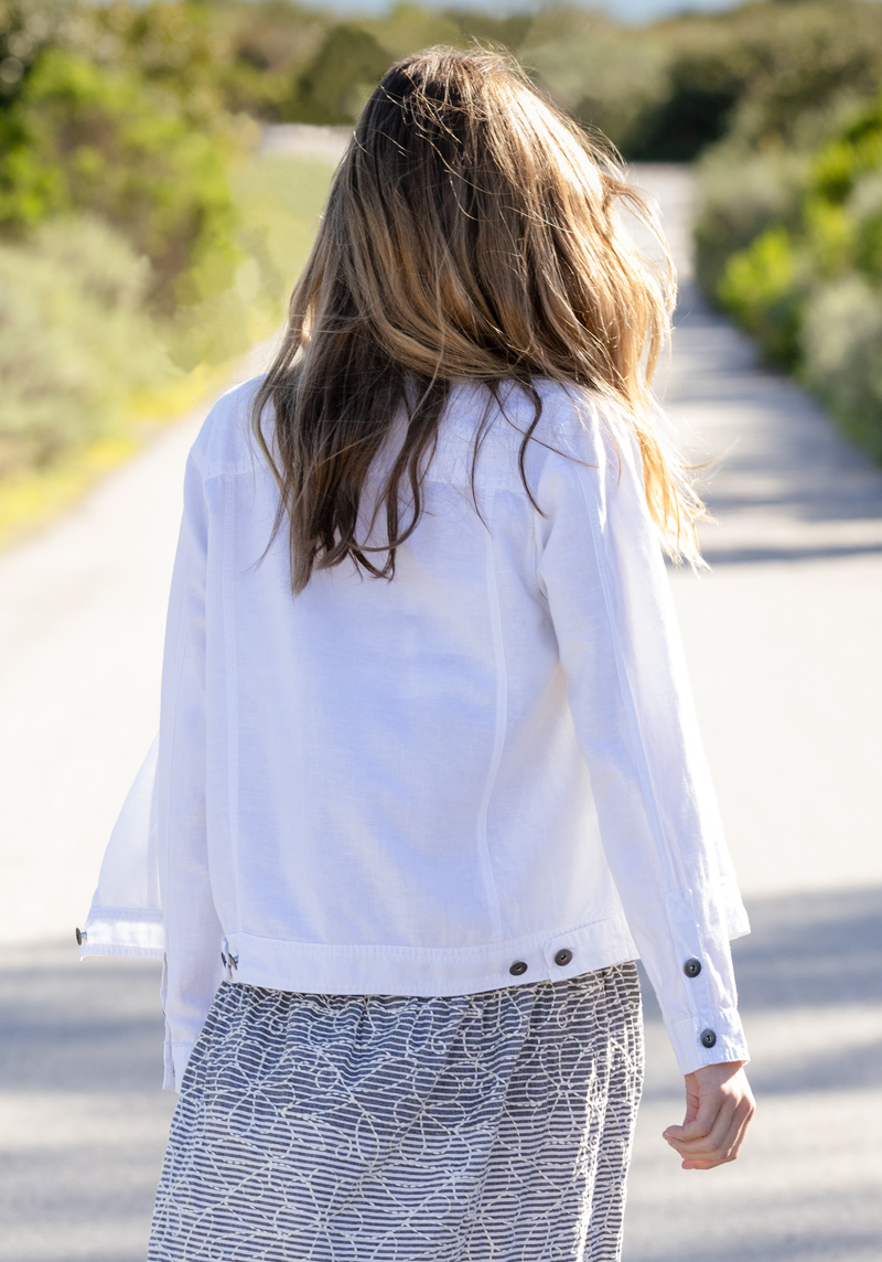 Cotton-Linen Jacket - Inventory Incorrect