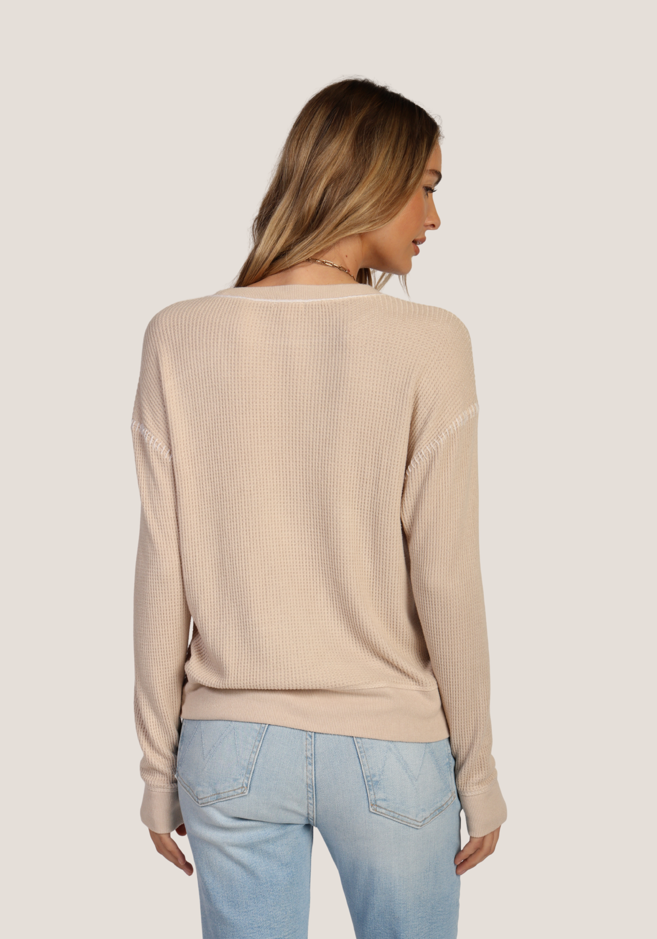 Blanket Stitch Sweatshirt