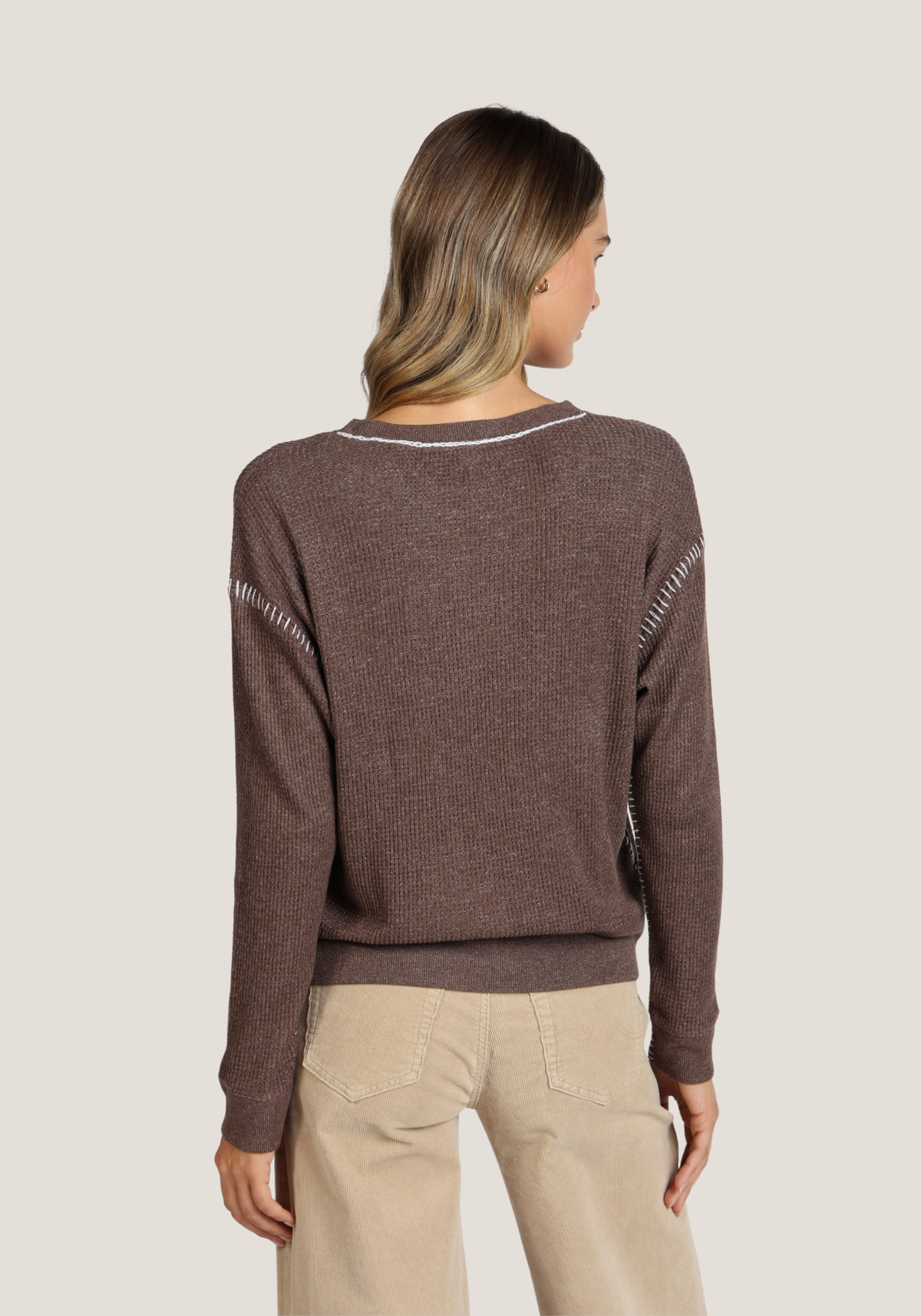 Blanket Stitch Sweatshirt