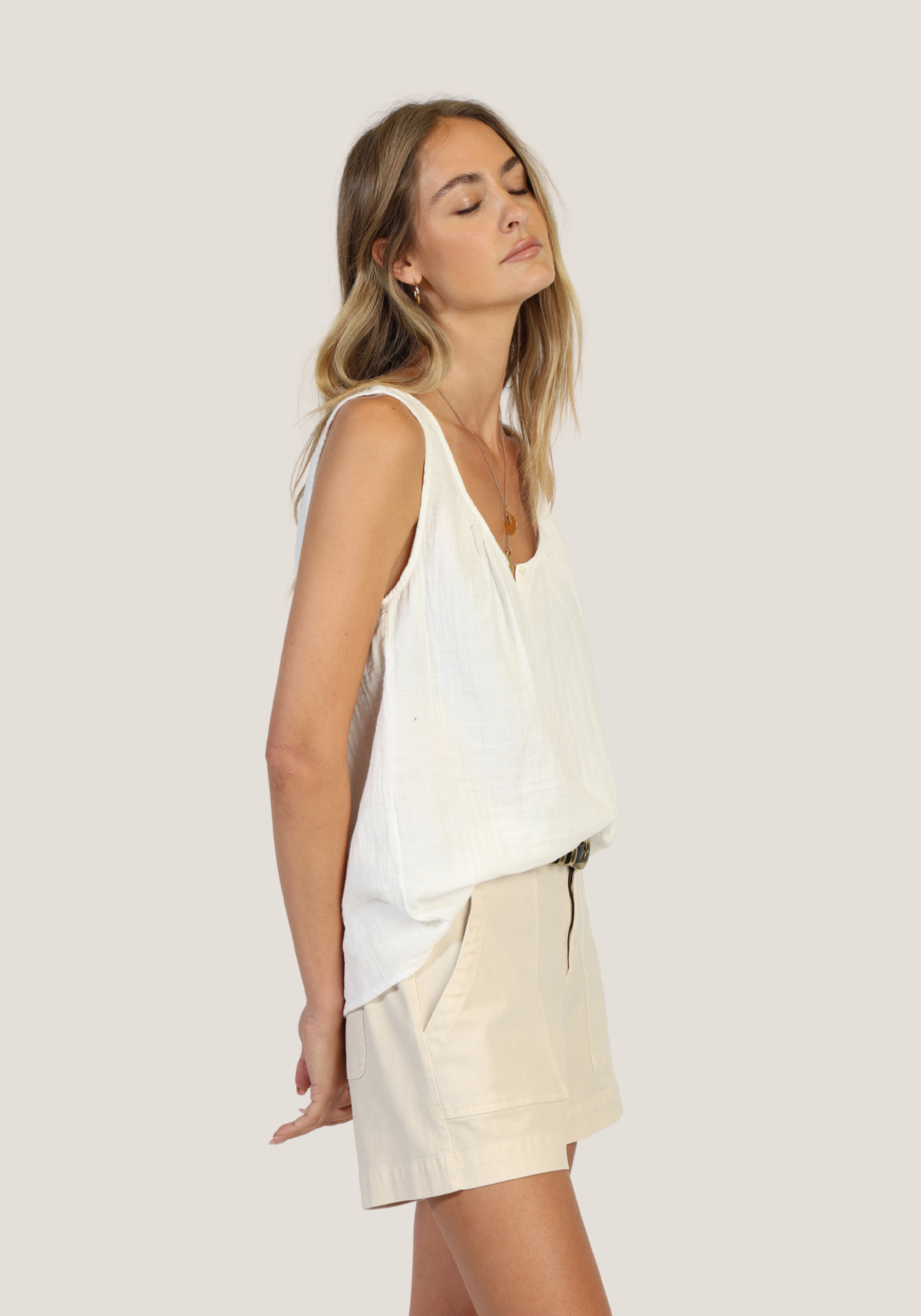 Bobbi Button Tank