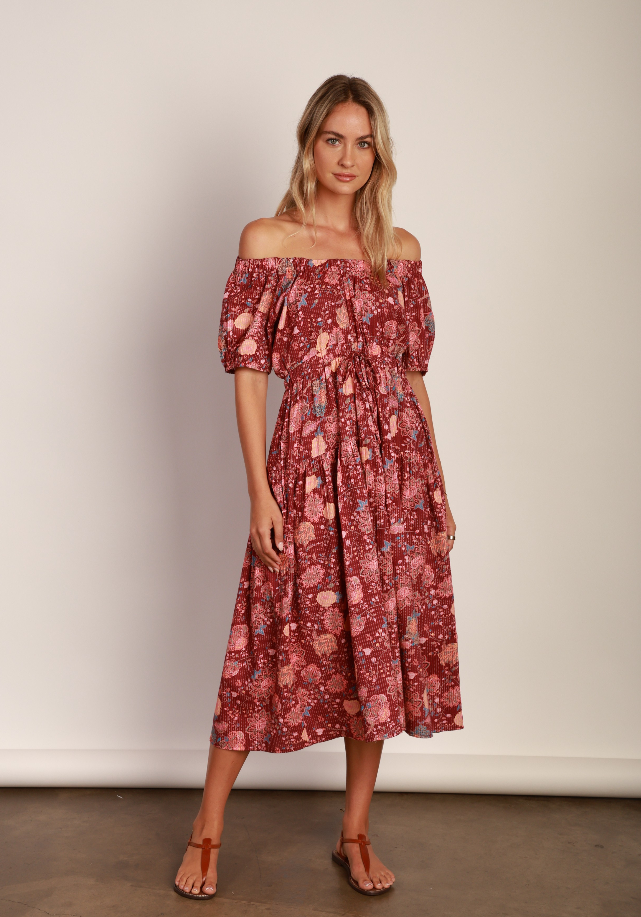 Camelia On/Off Shoulder Dress