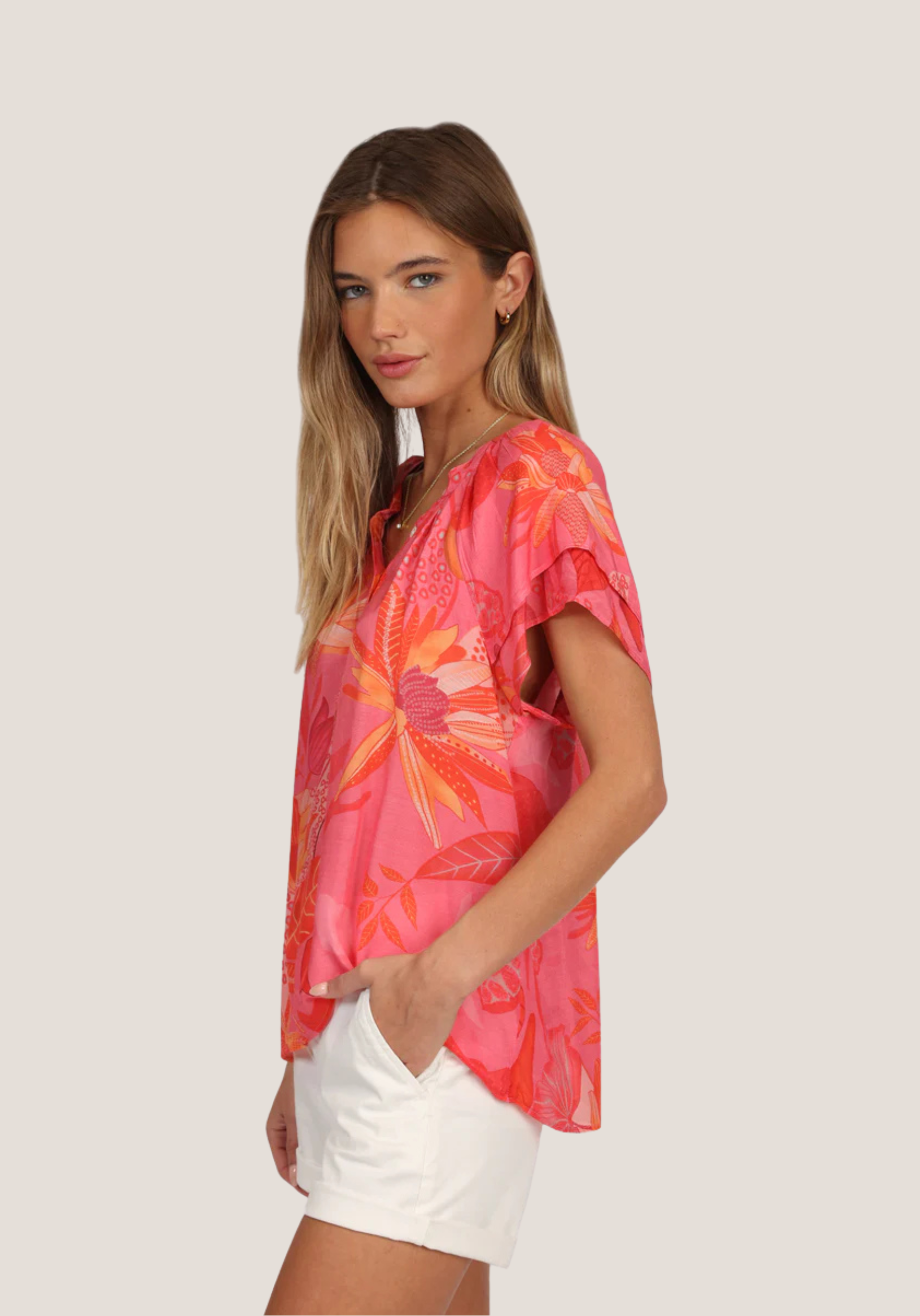 Charlie Ruffle Blouse