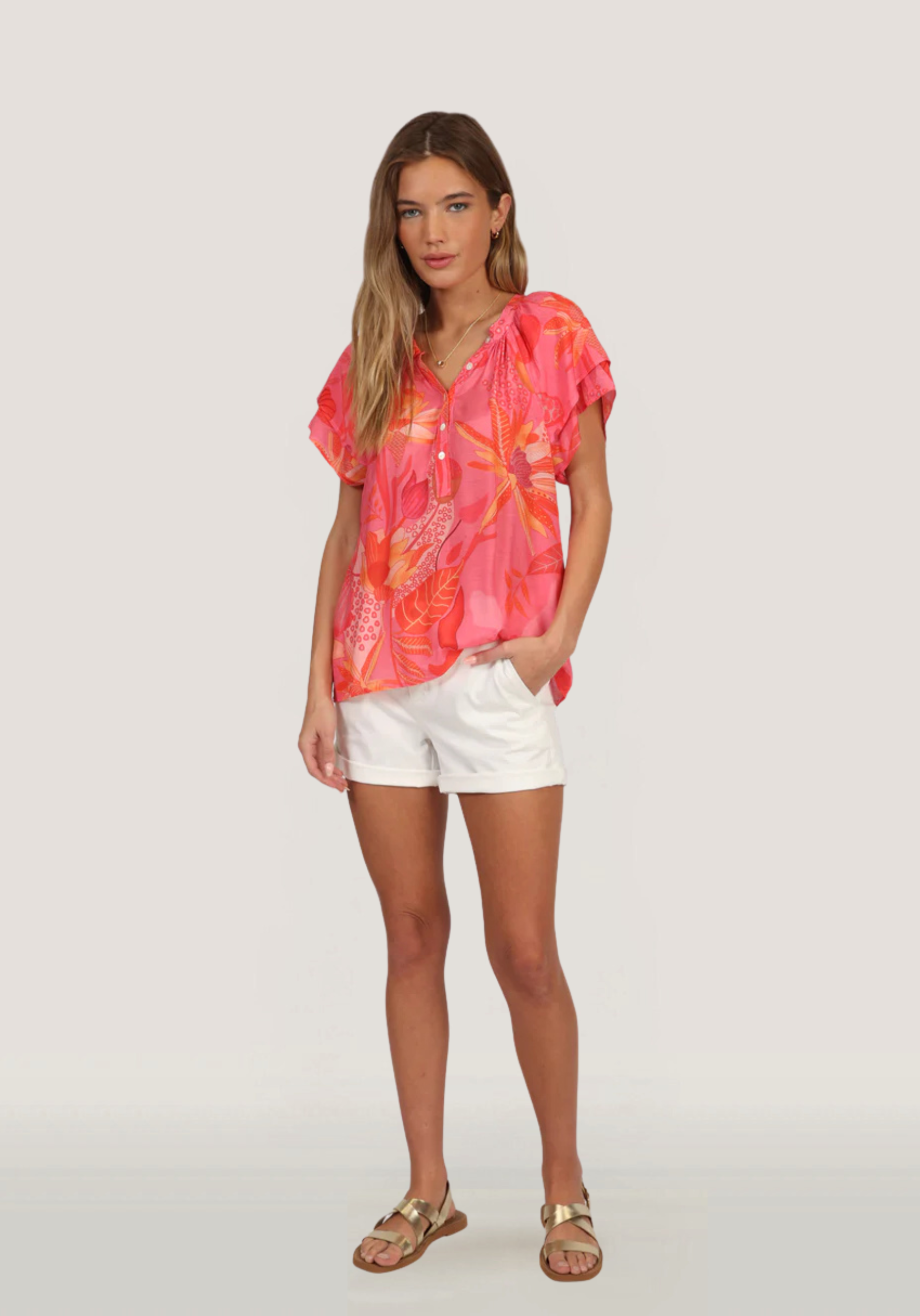 Charlie Ruffle Blouse