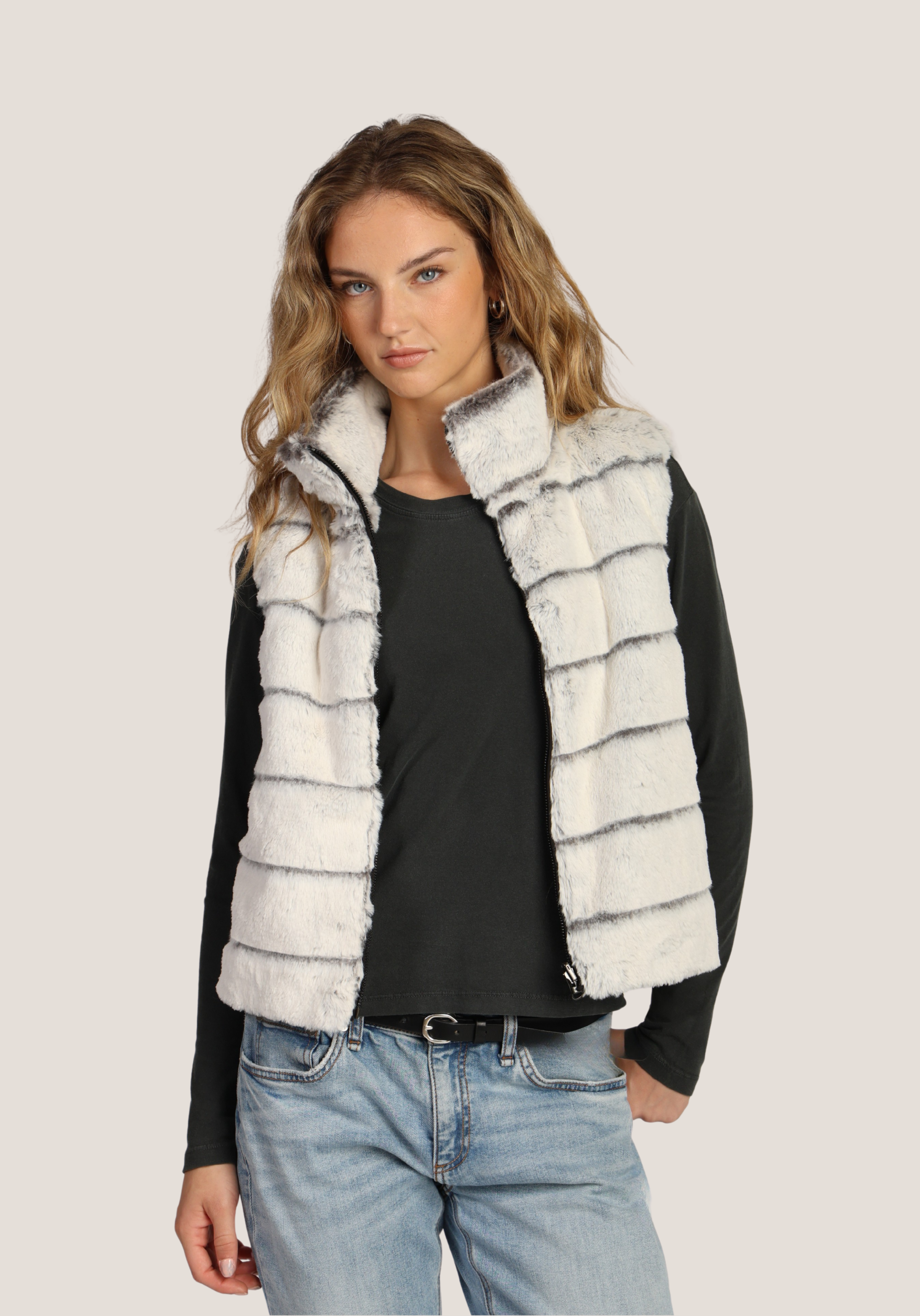 Classic Fur Reversible Vest