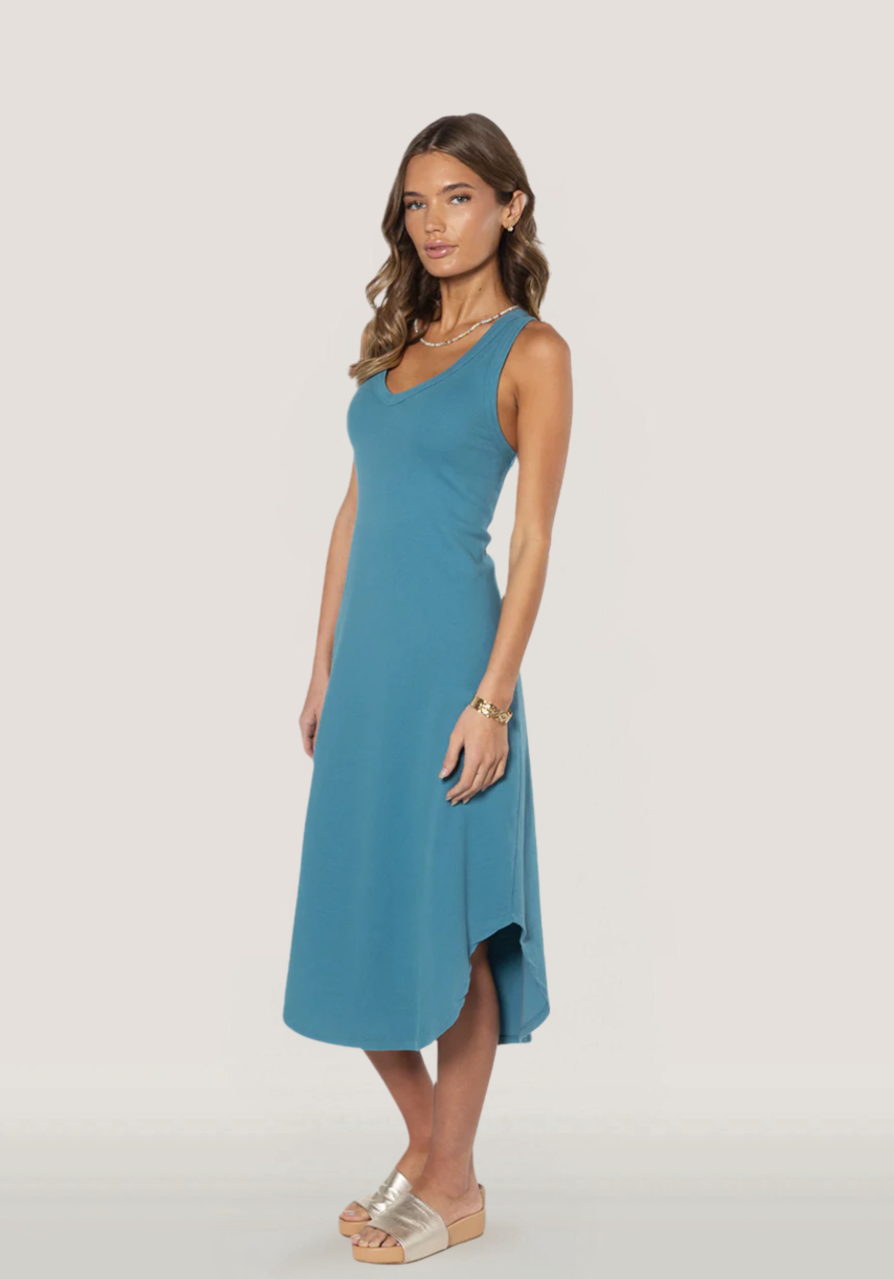 Deep V-Dress