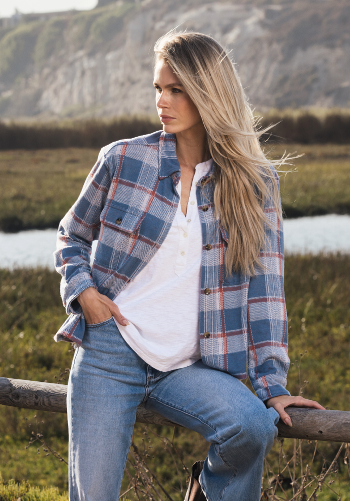 Plaid Shirt-Jacket