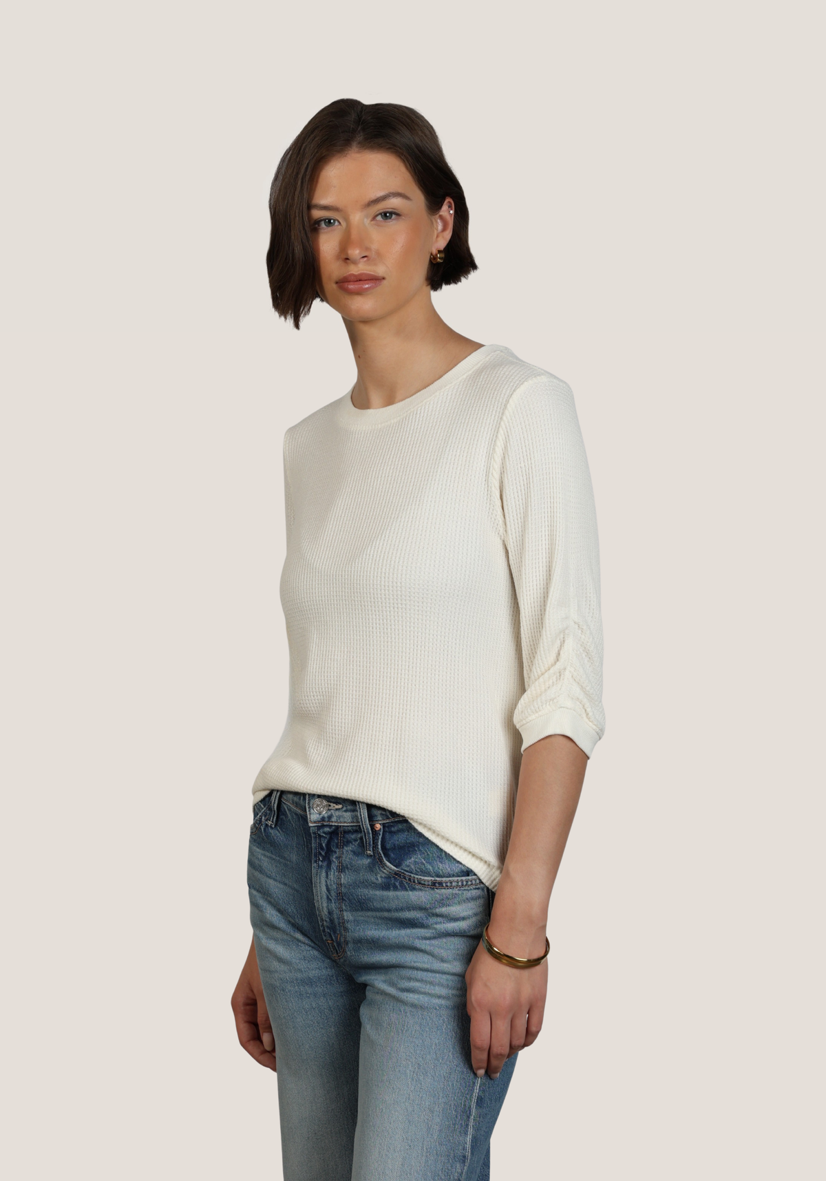 Elbow Sleeve Crew