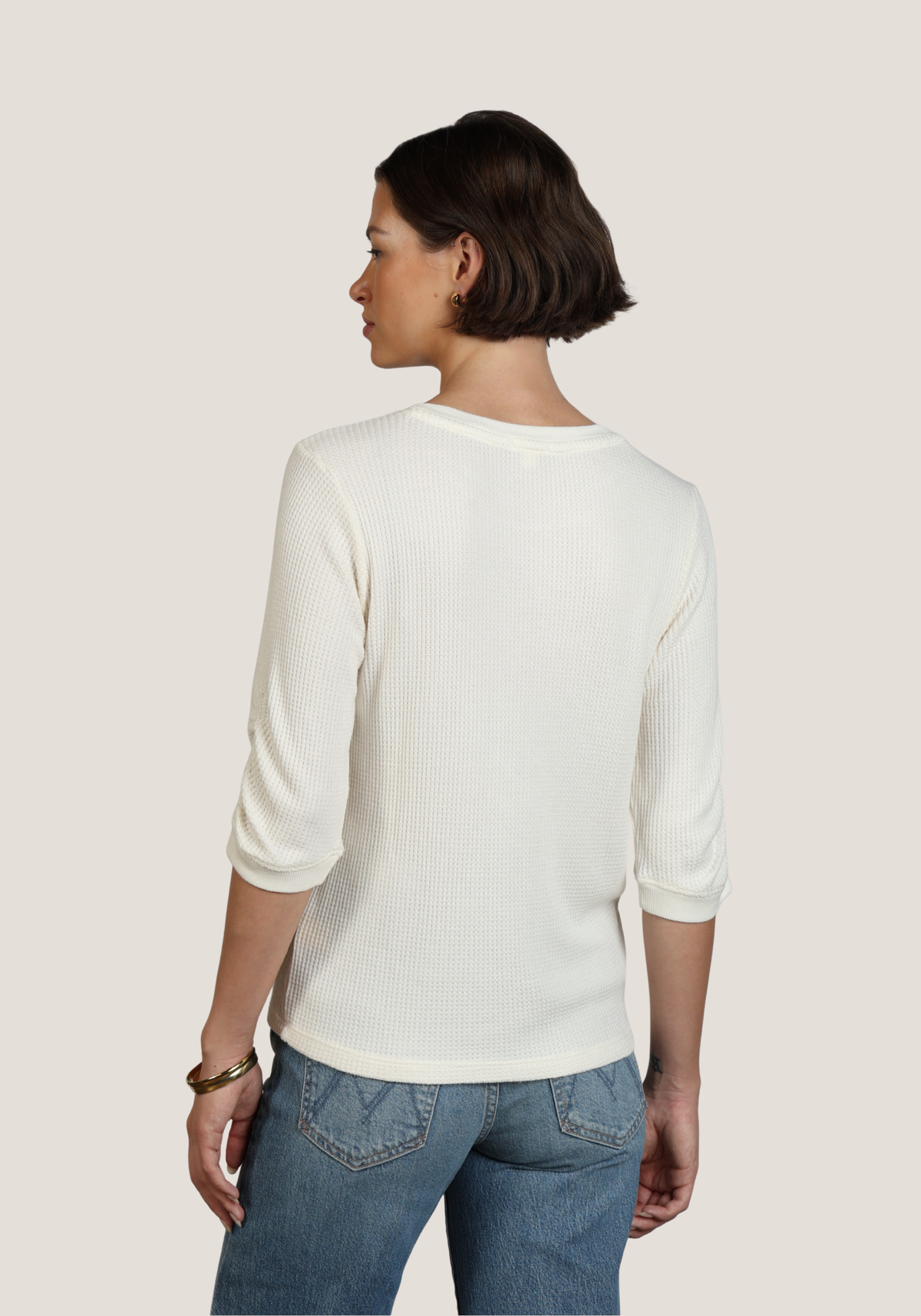 Elbow Sleeve Crew