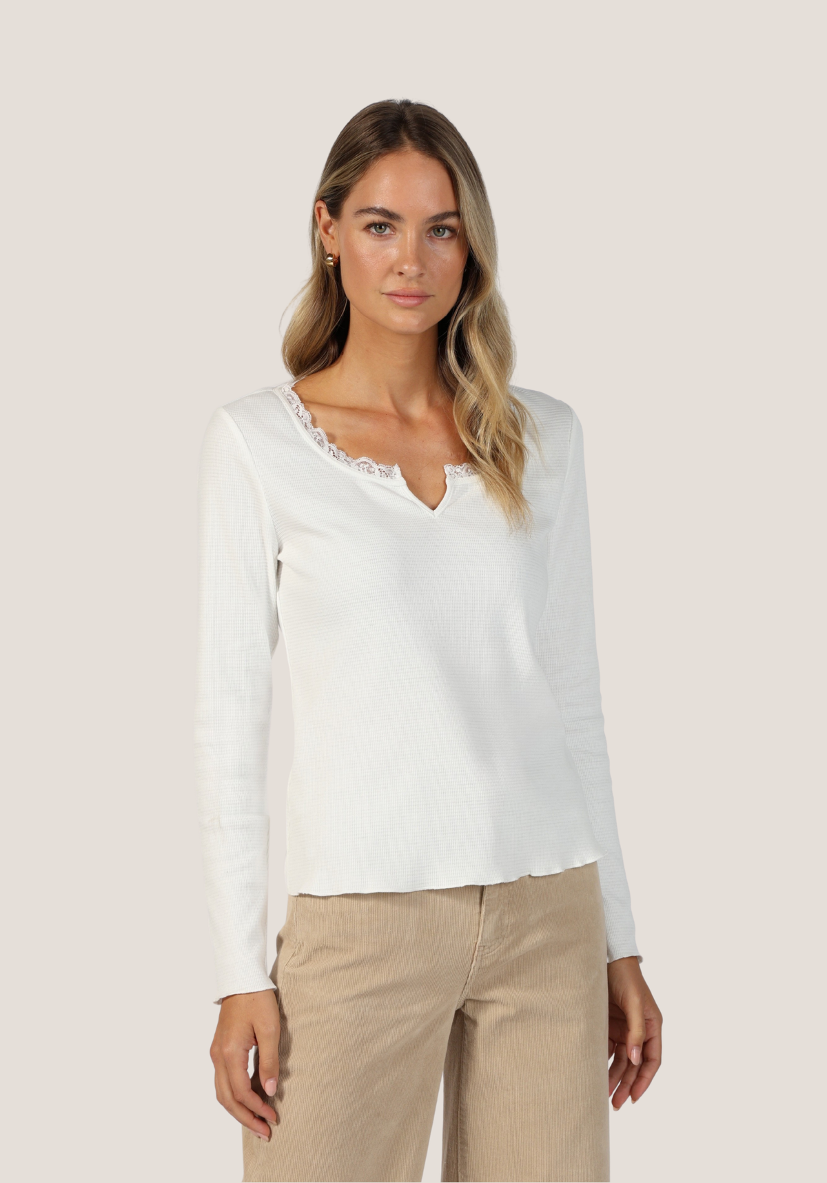 Elle Scoop Neck Top