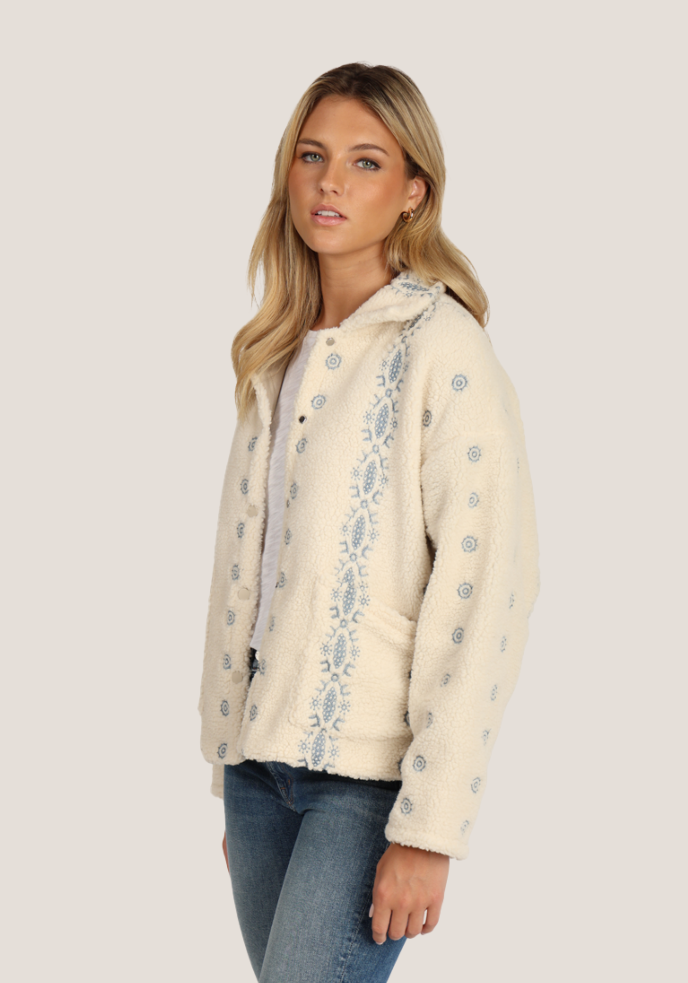 Embroidered Claire Jacket