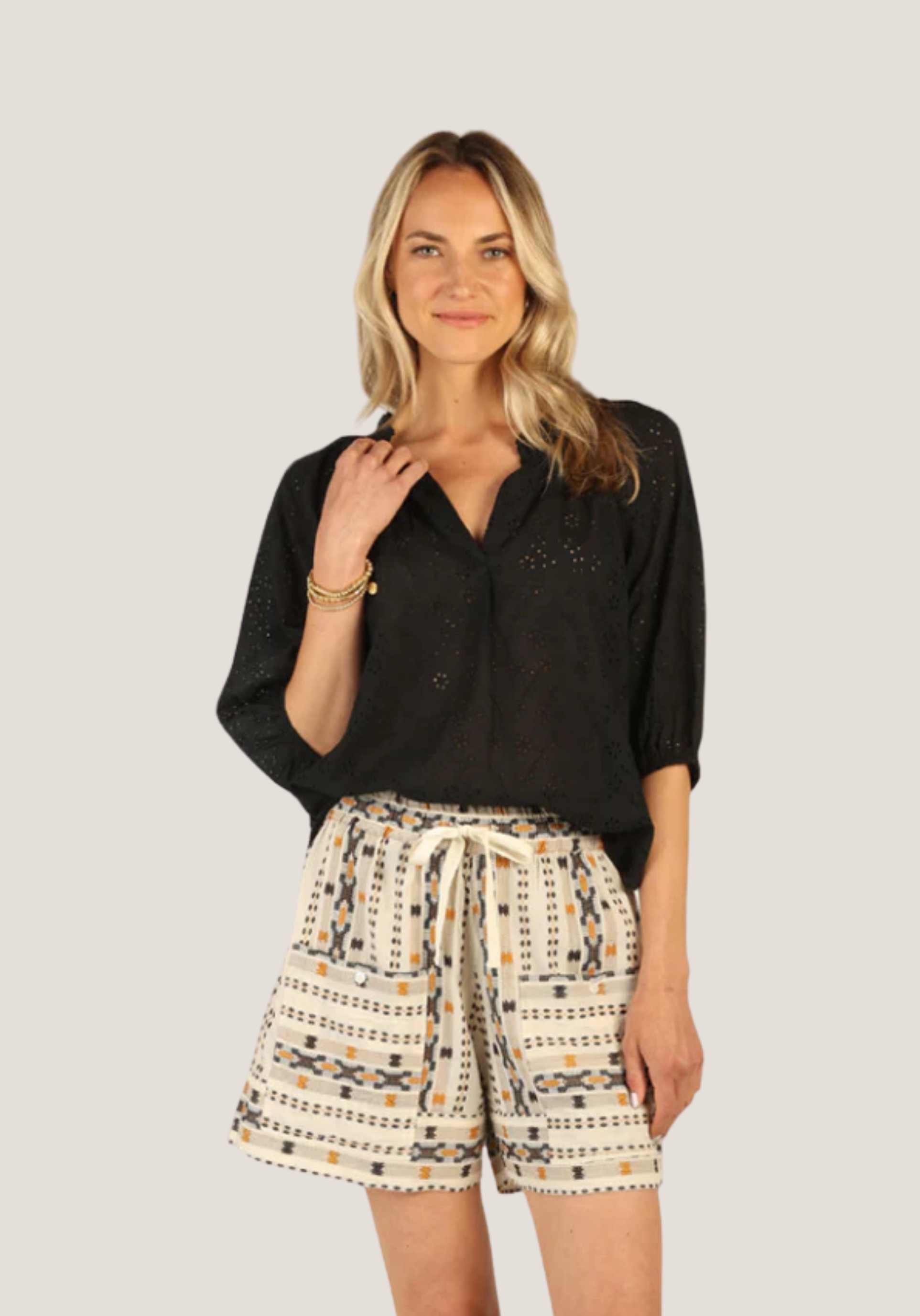 Eyelet Lauren Blouse