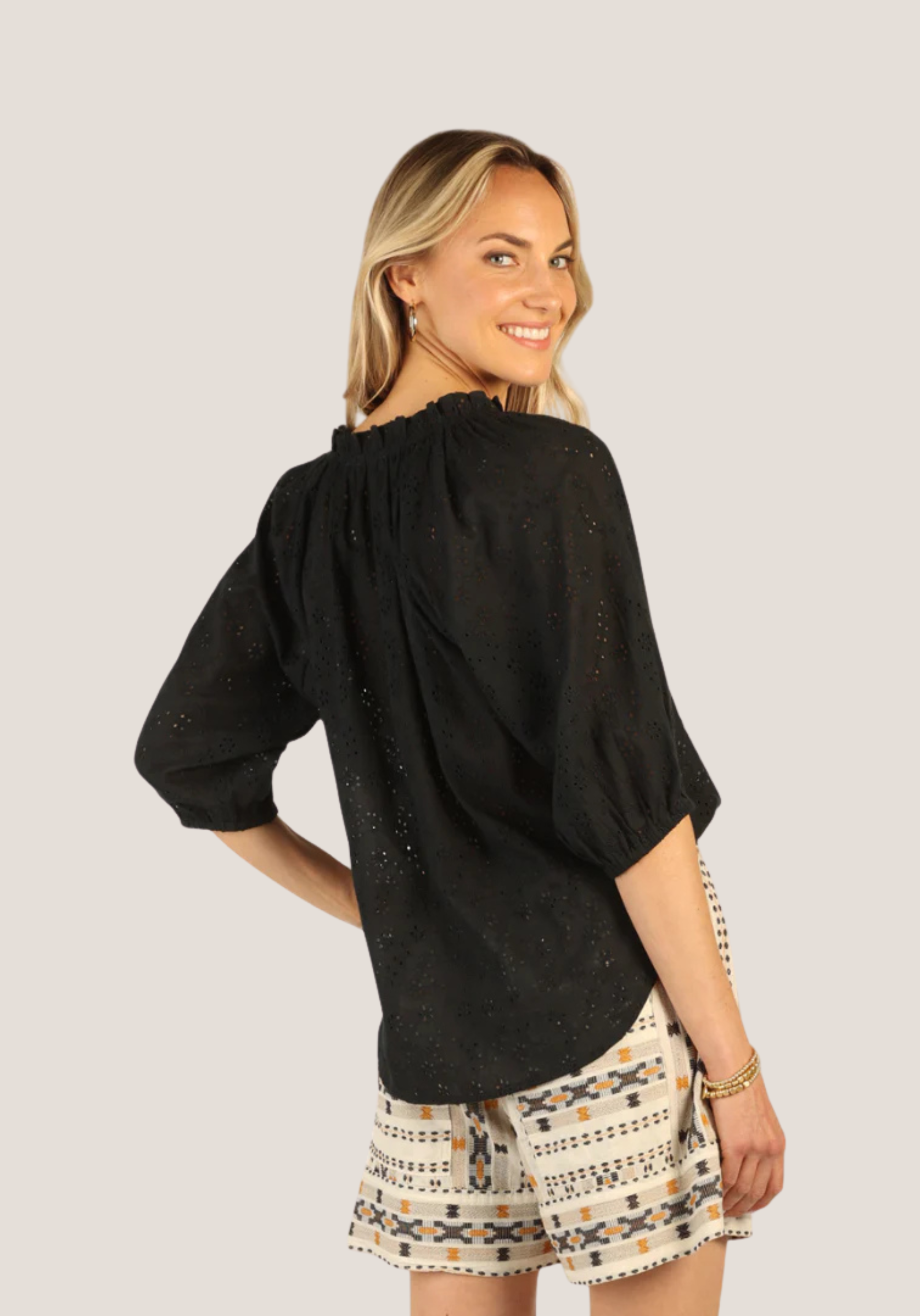 Eyelet Lauren Blouse