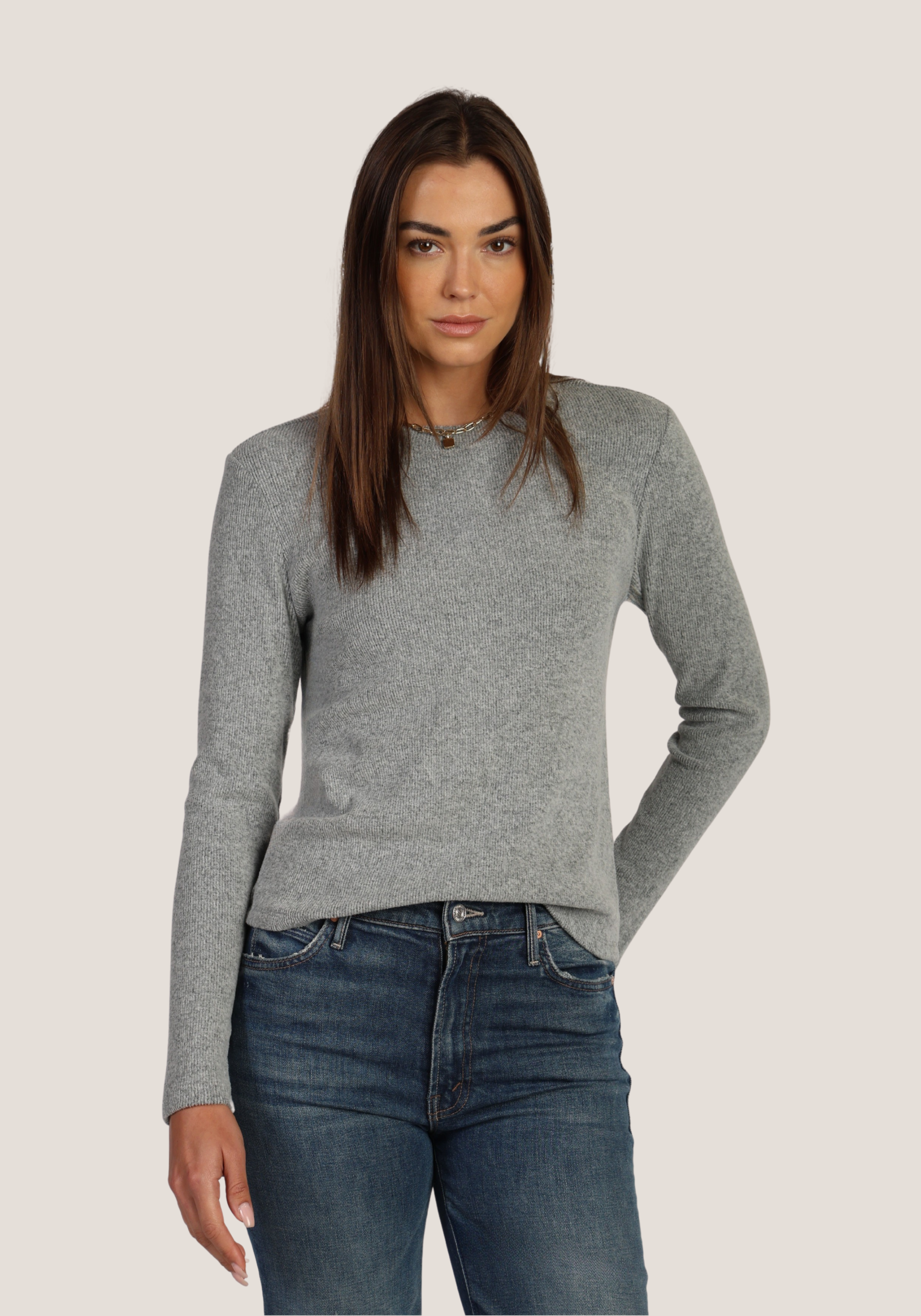 Cozy Rib Crewneck