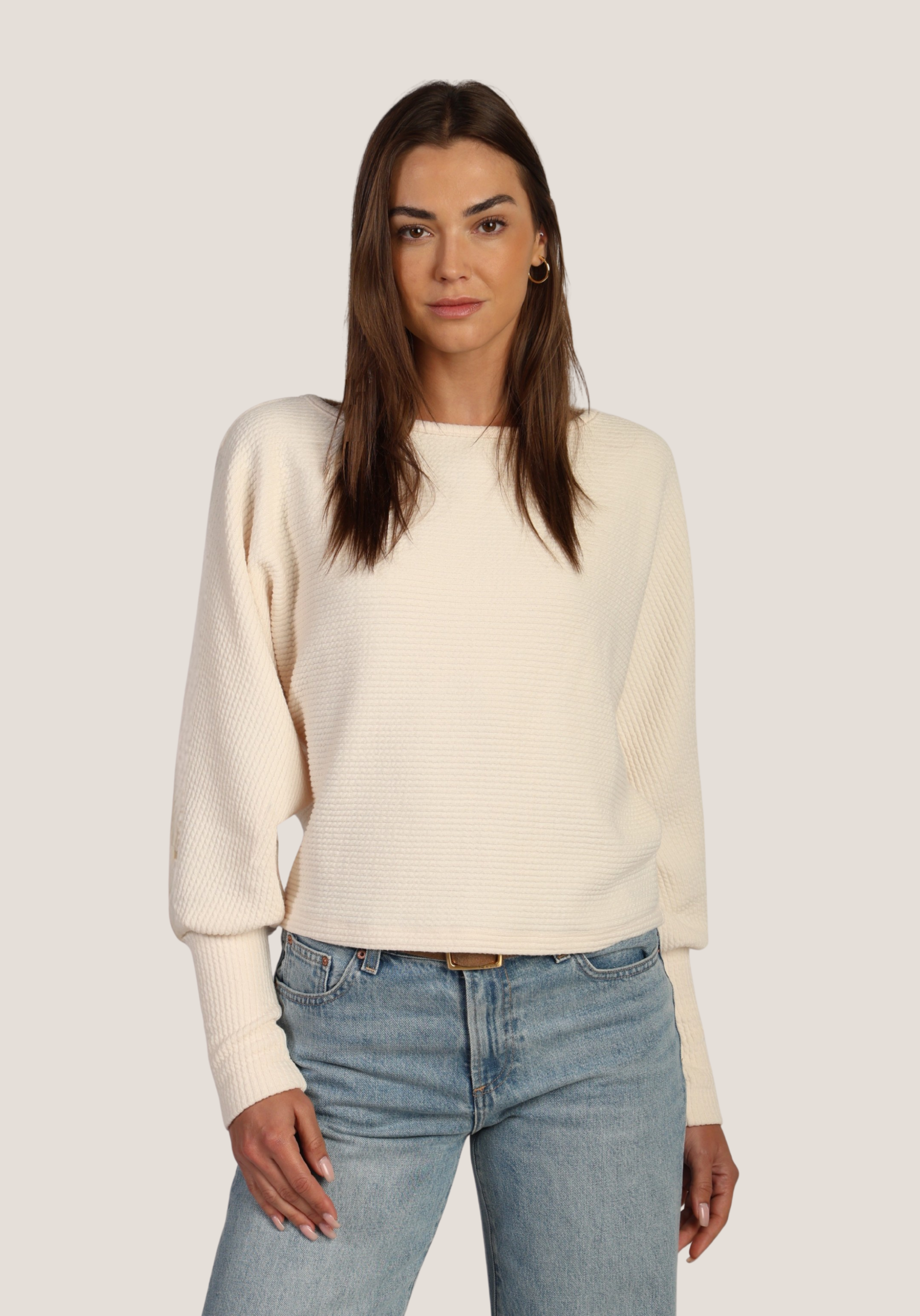 Andie Dolman Sleeve Knit