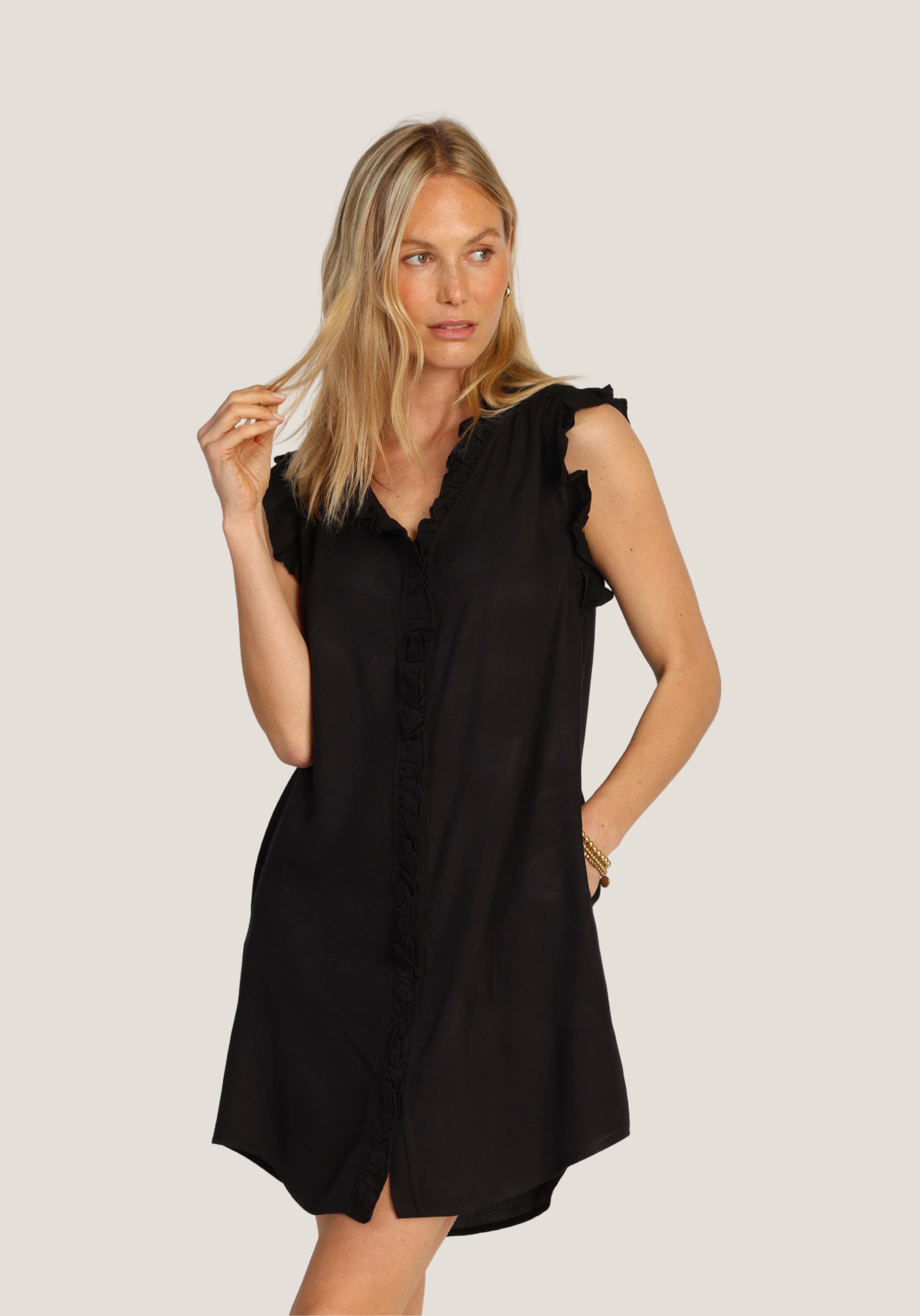 Lilly Ruffle Dress w/ pockets