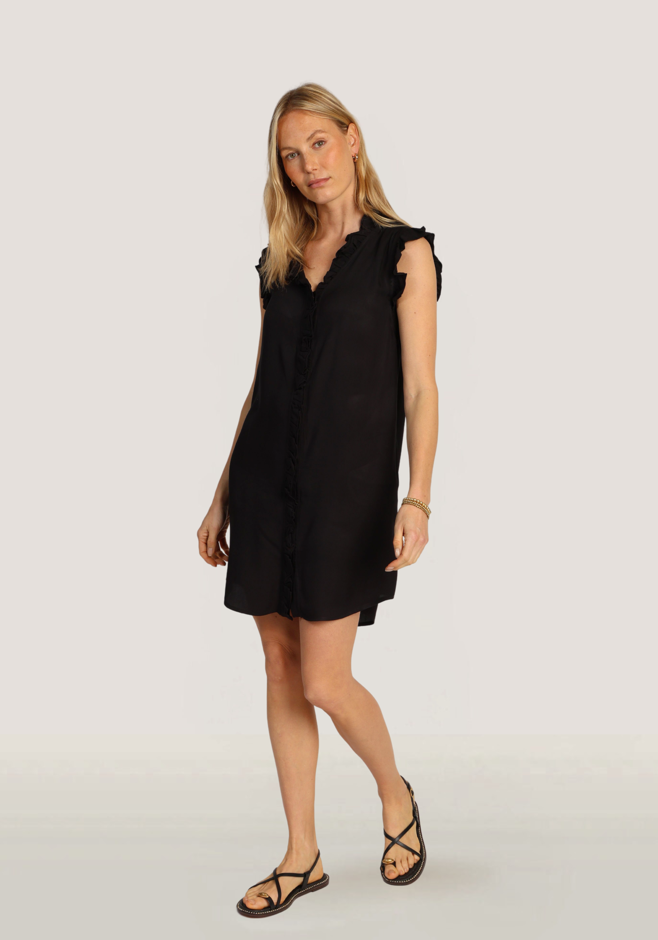 Lilly Ruffle Dress w/ pockets
