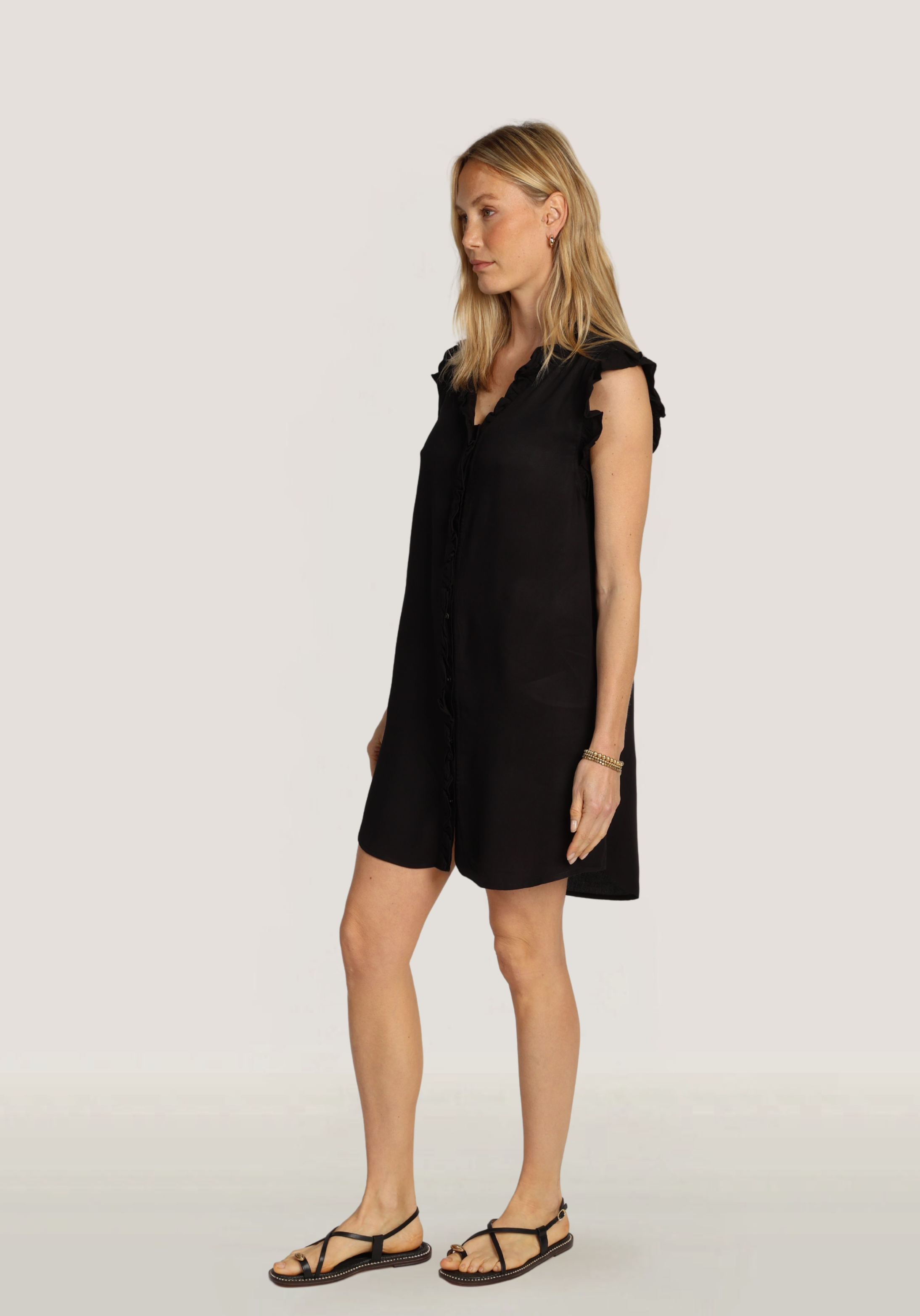 Lilly Ruffle Dress w/ pockets