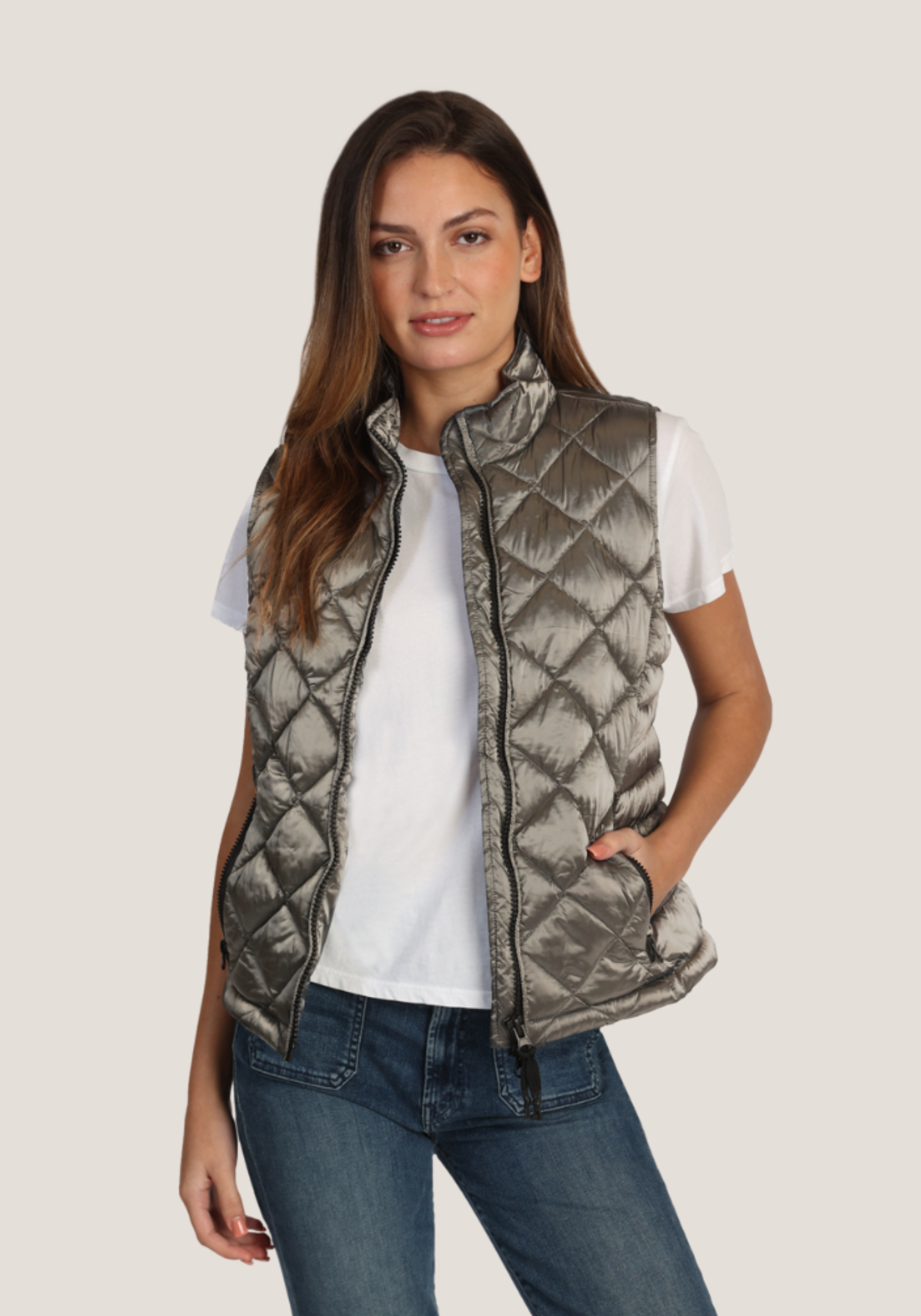 Fitted Zipper Vest