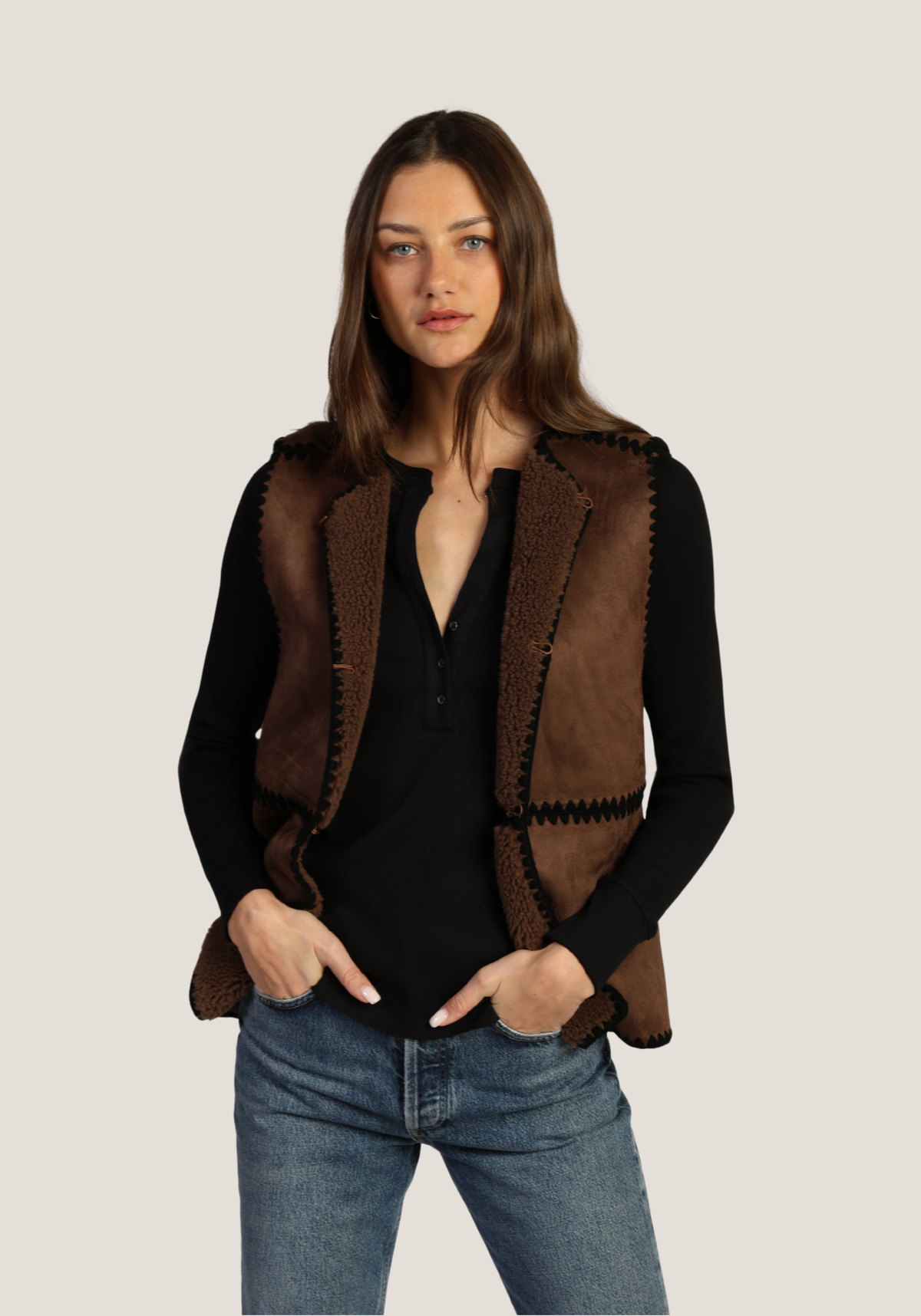 Casey Stitched Vest