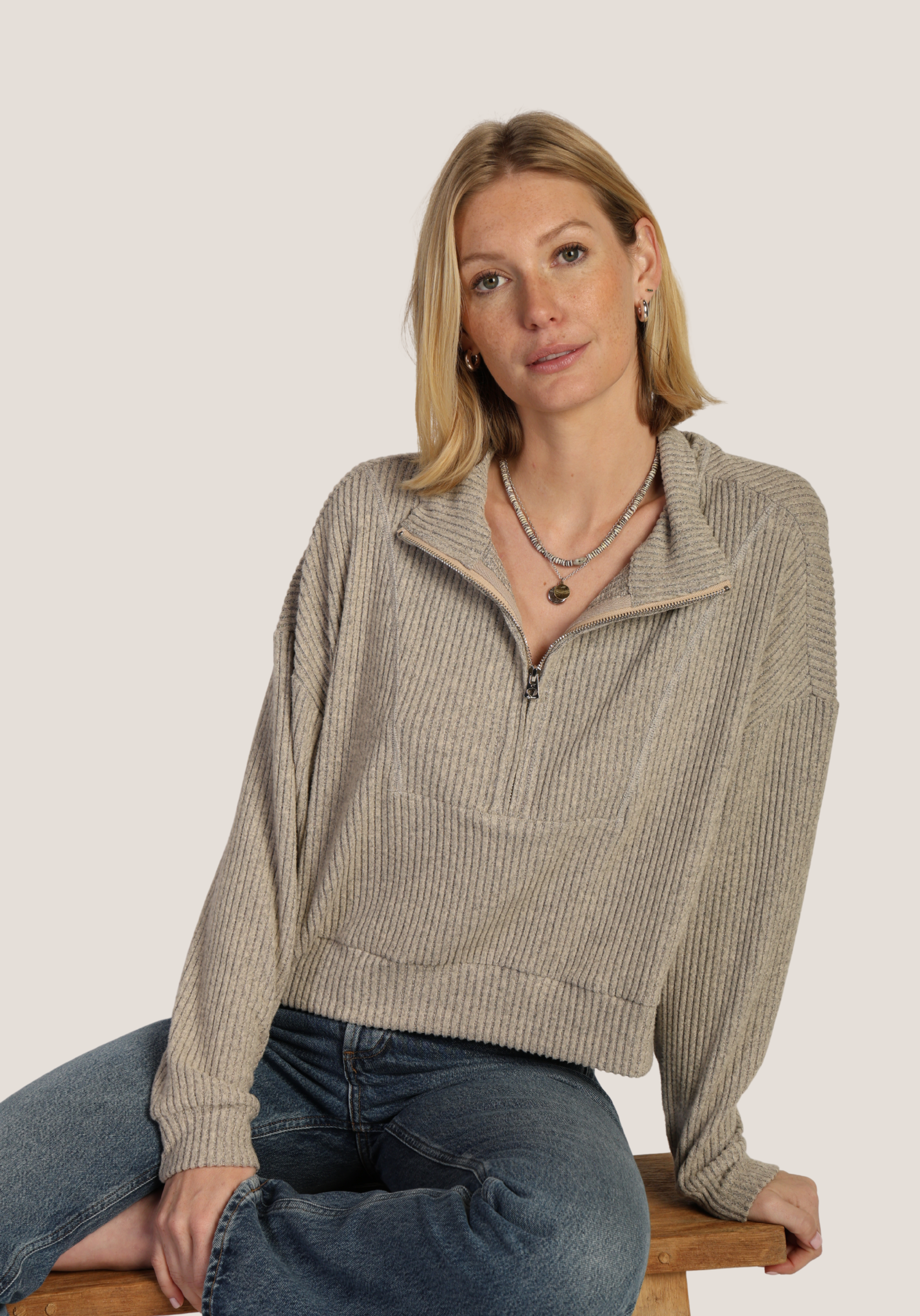 Hampton Zip Pullover