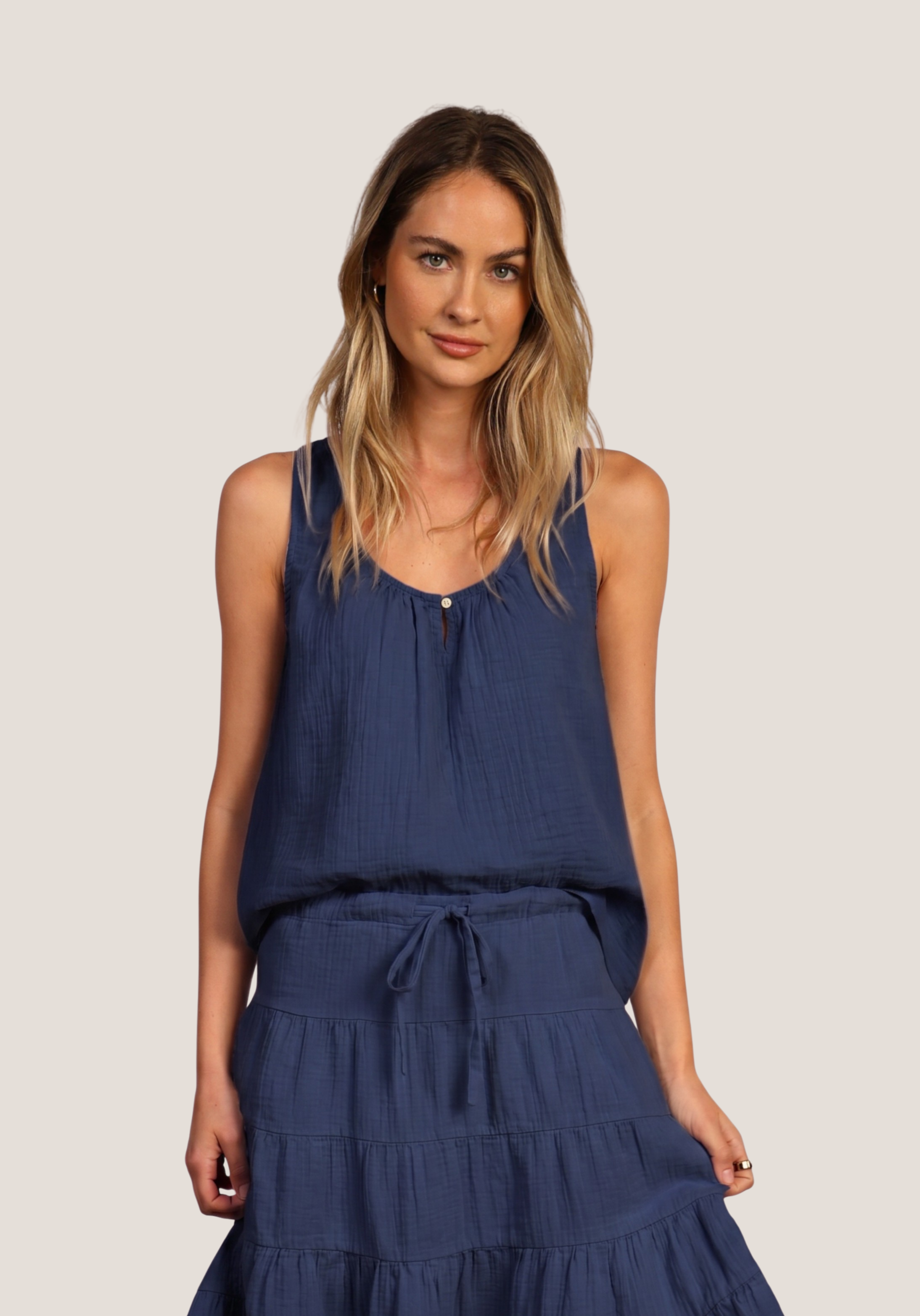 Bobbi Button Tank