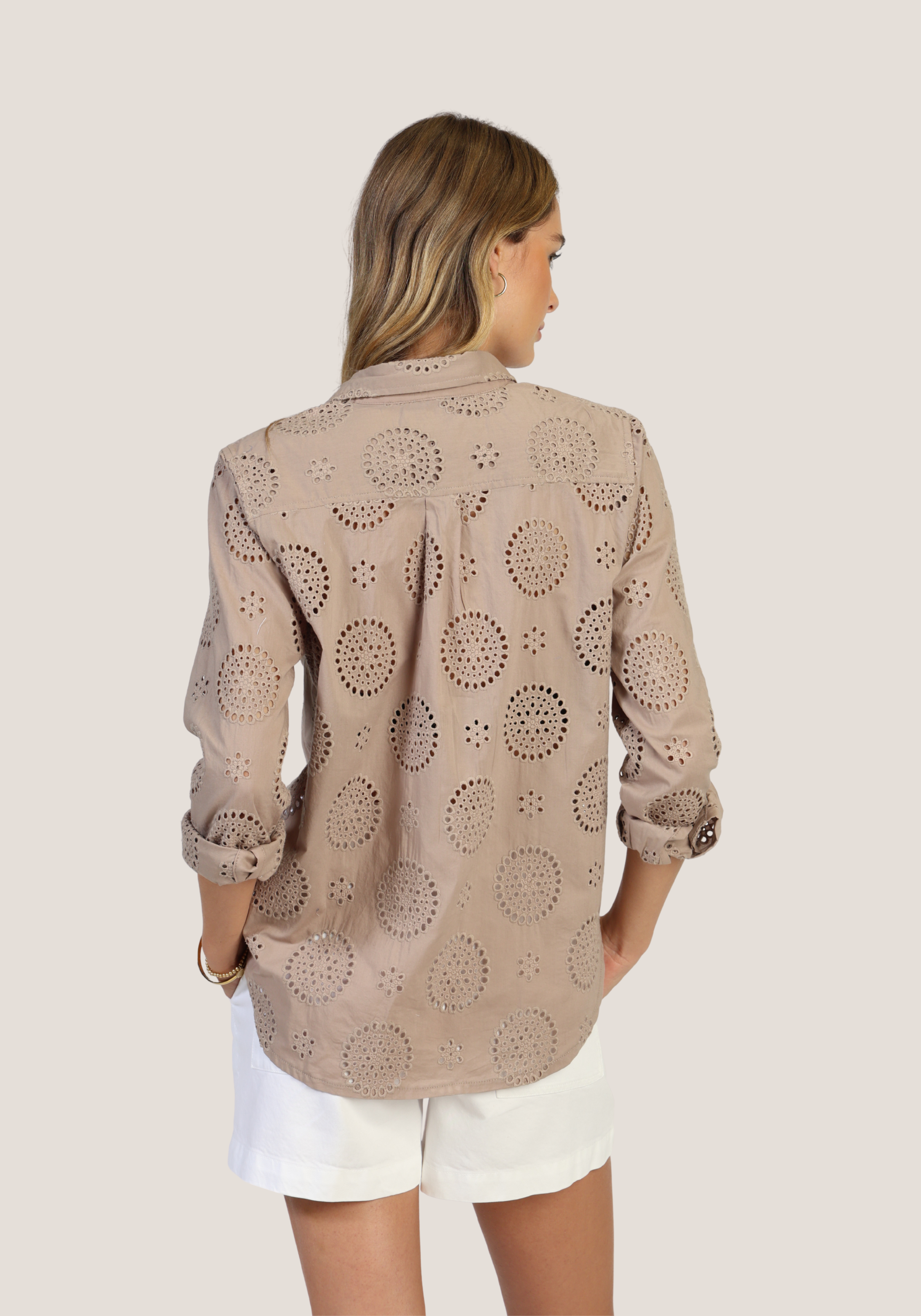Elle Button-Up