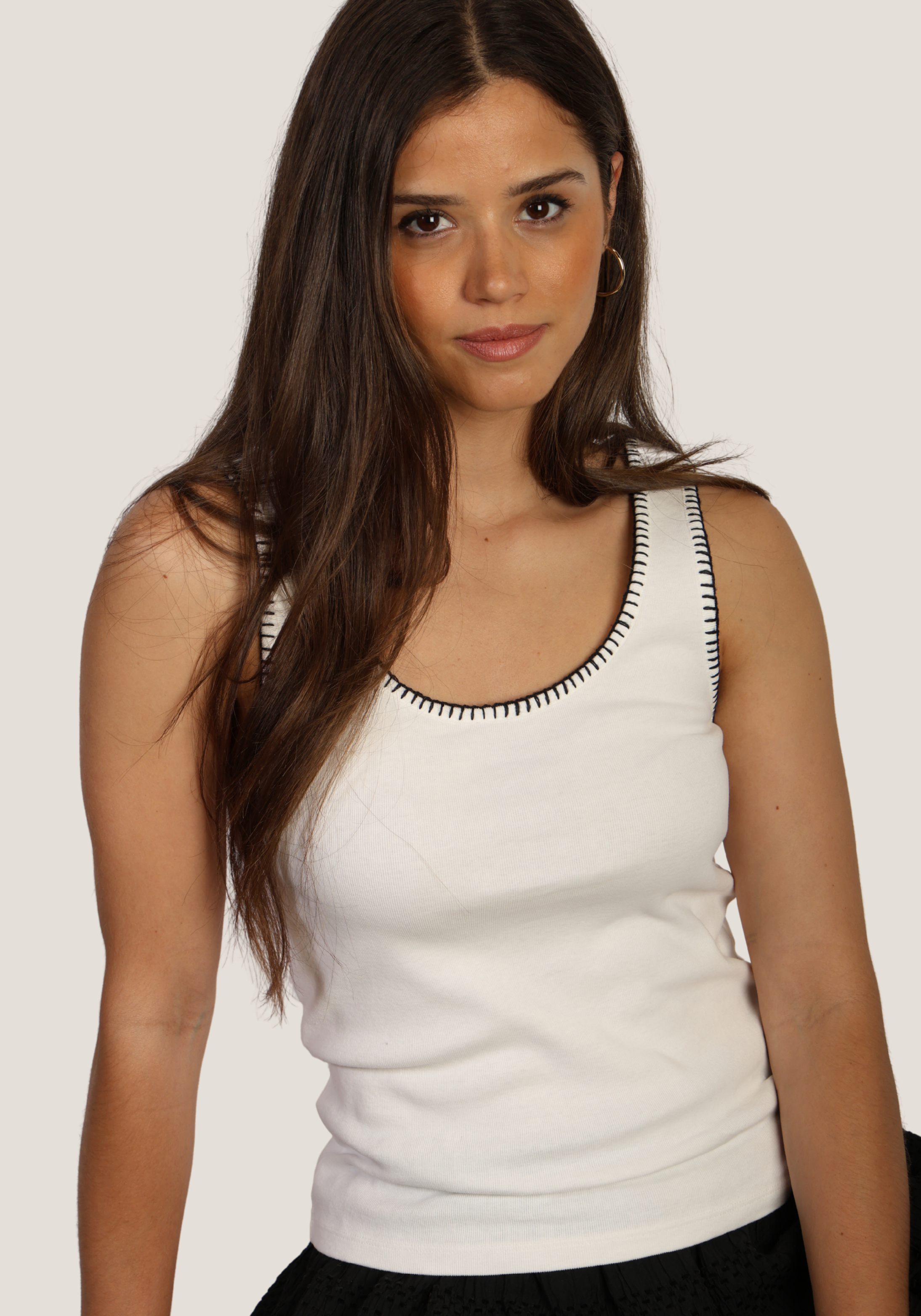 Blanket Stitch Tank