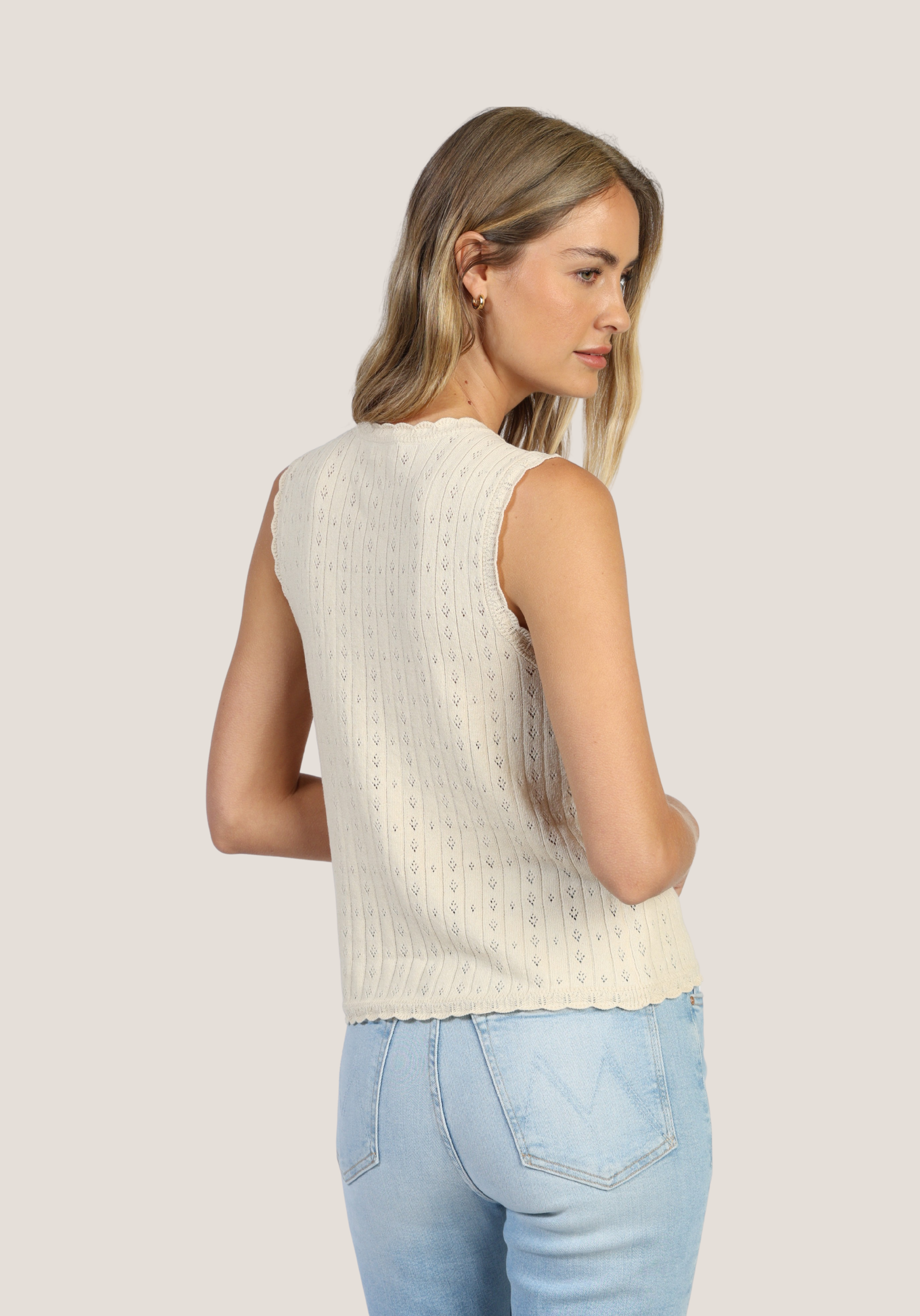 Jesse Sleeveless Sweater