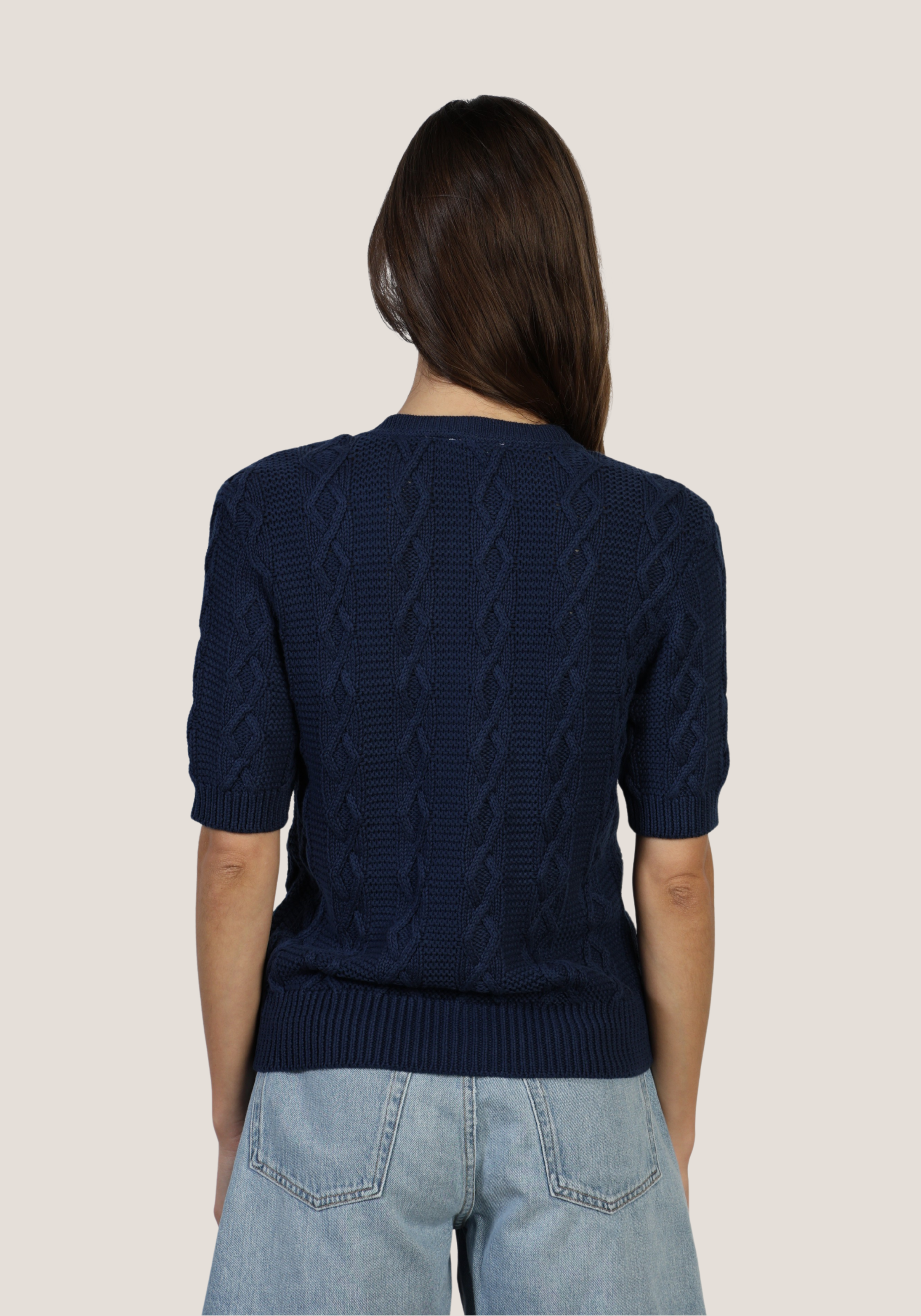 Cable-Knit Cardigan