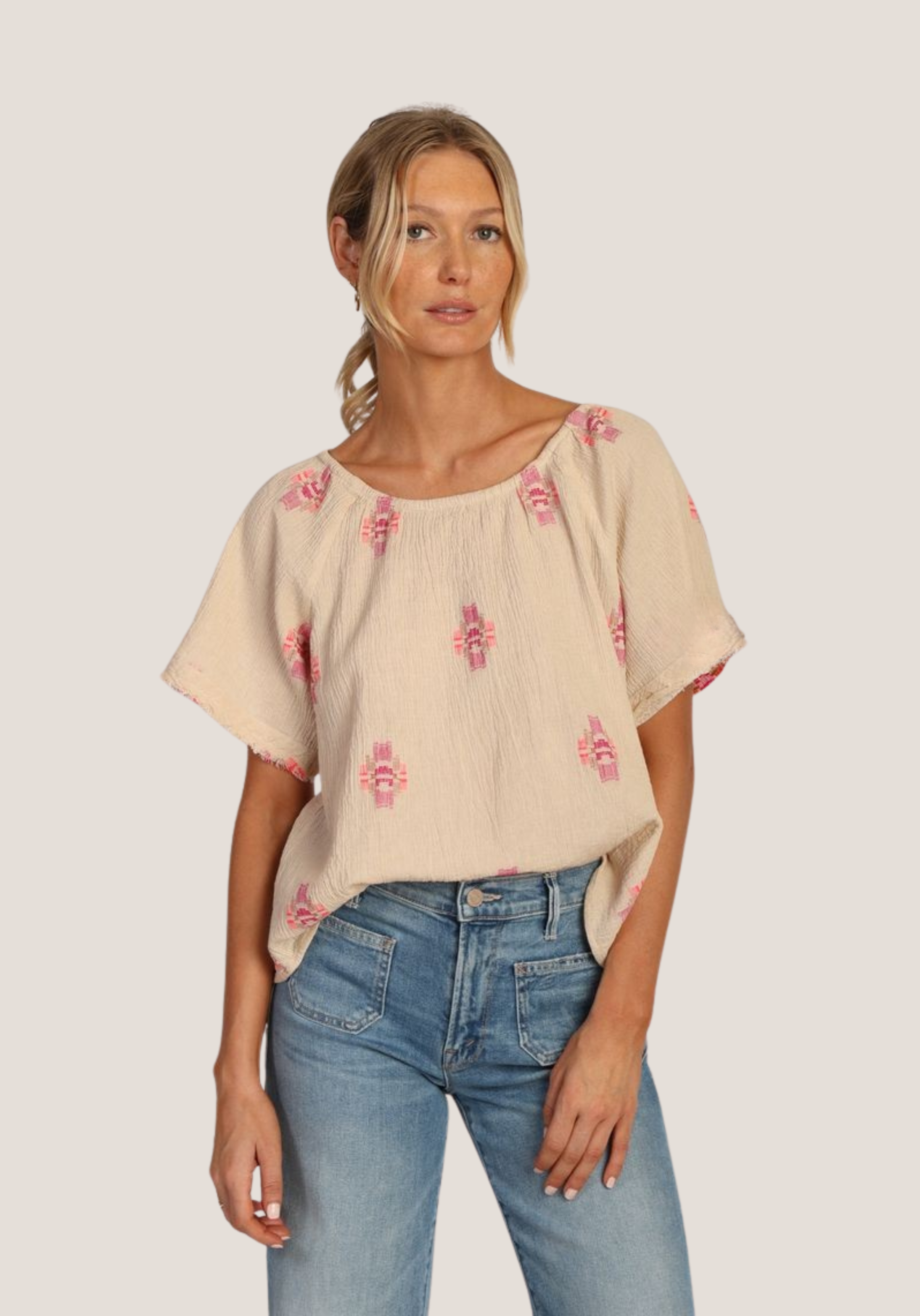Maya Raglan Top
