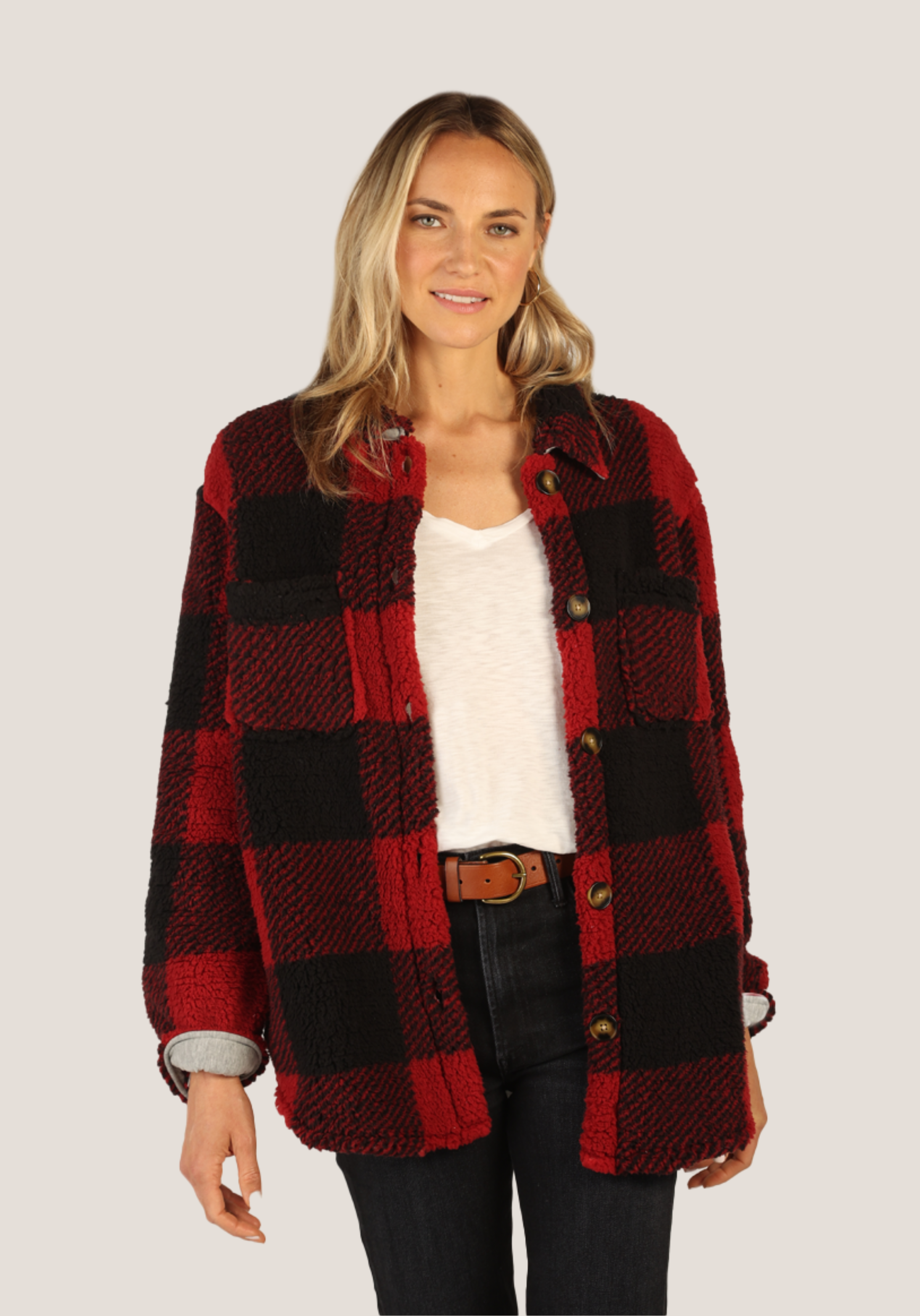 Hailey Plaid Jacket