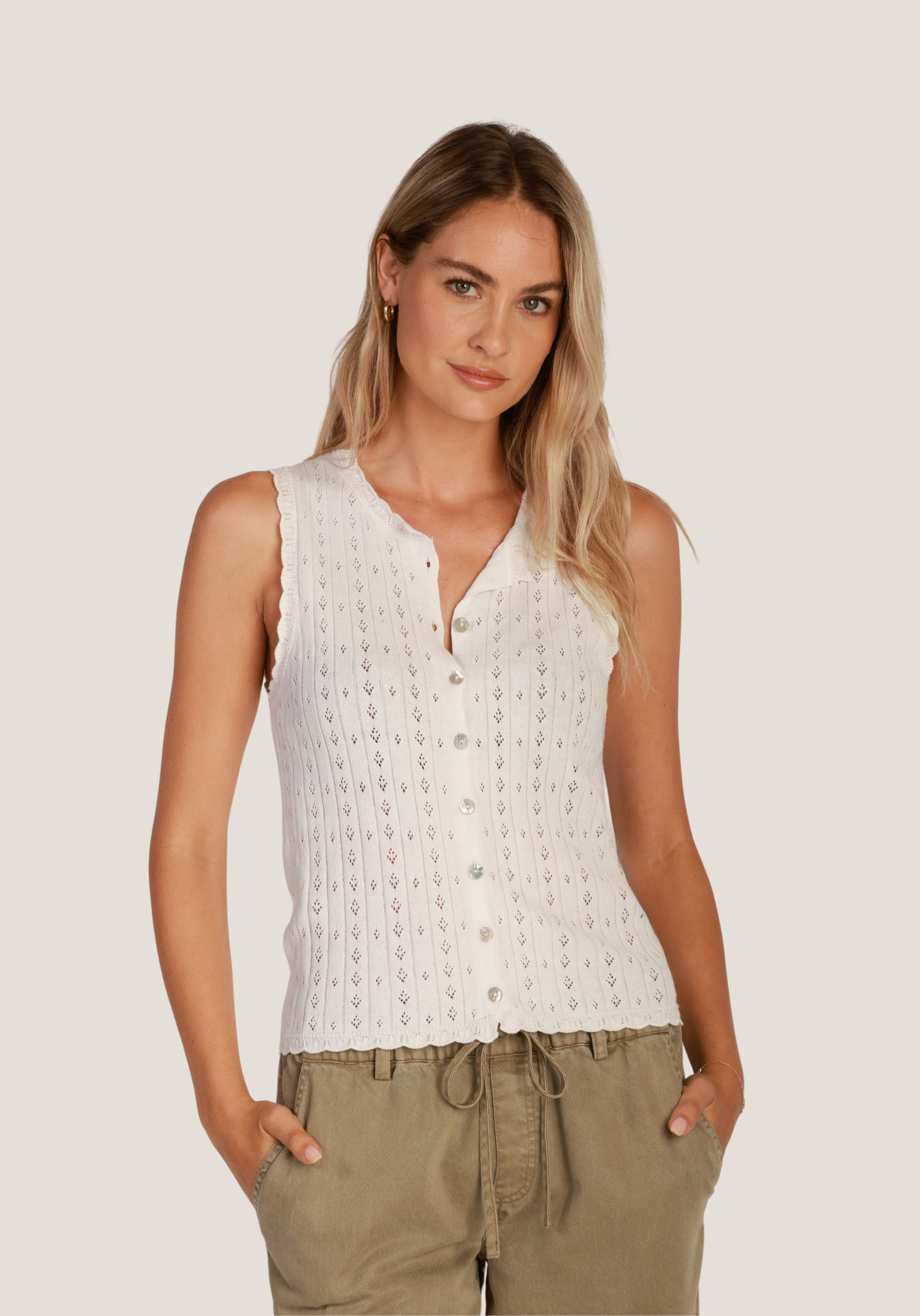 Jesse Sleeveless Sweater