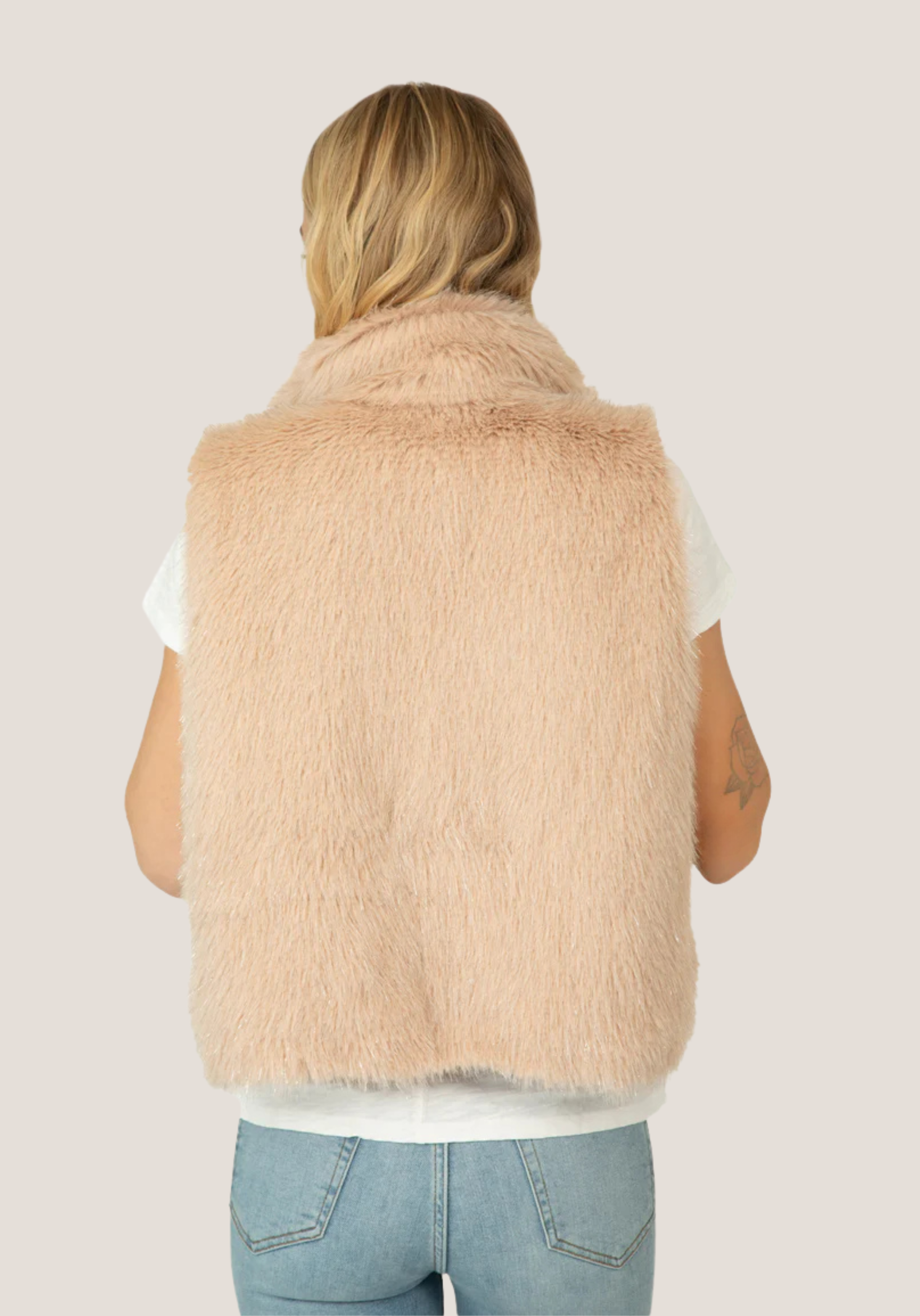 Jolie Reversible Fur Vest