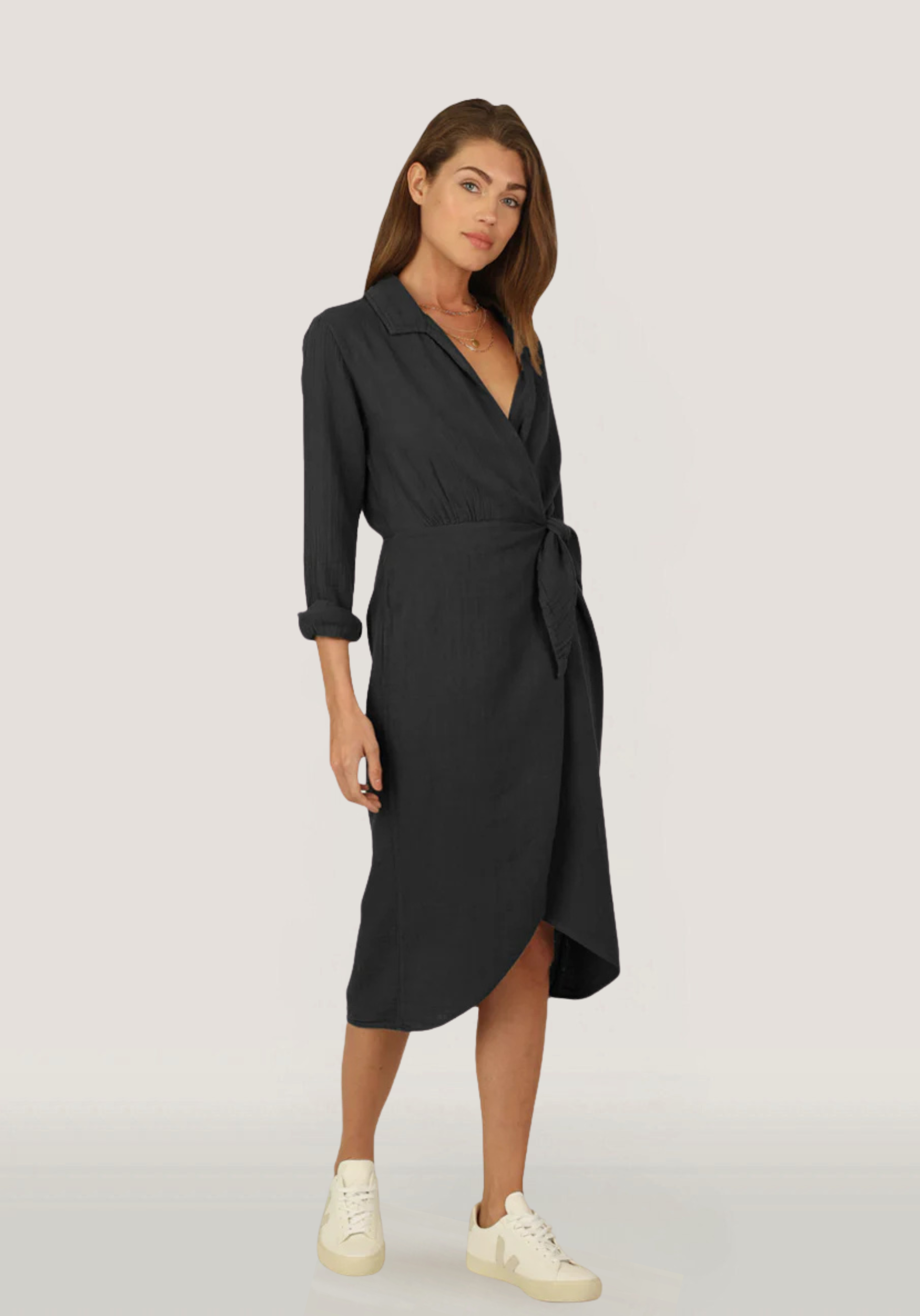LS Wrap Dress