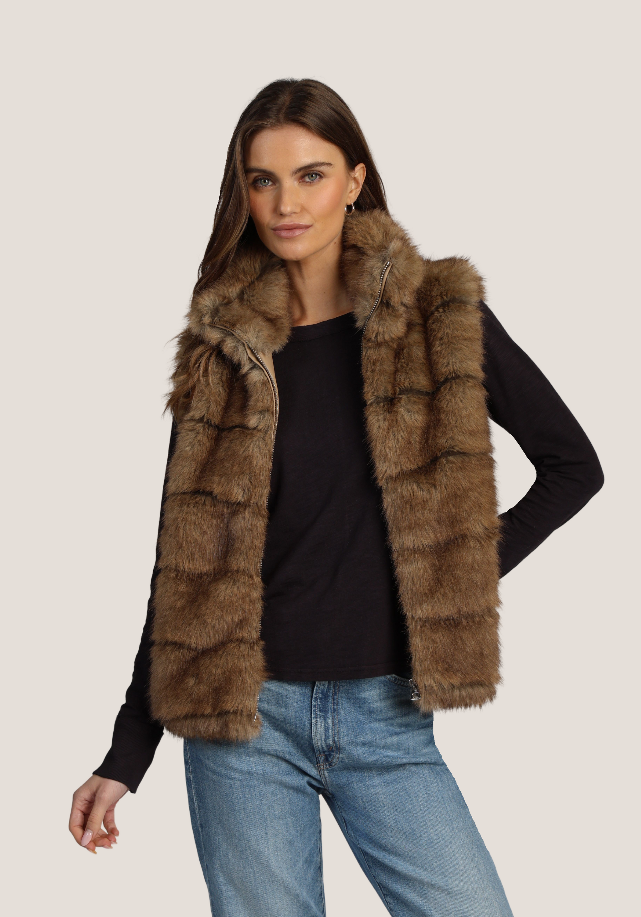 Luxe Fur Vest