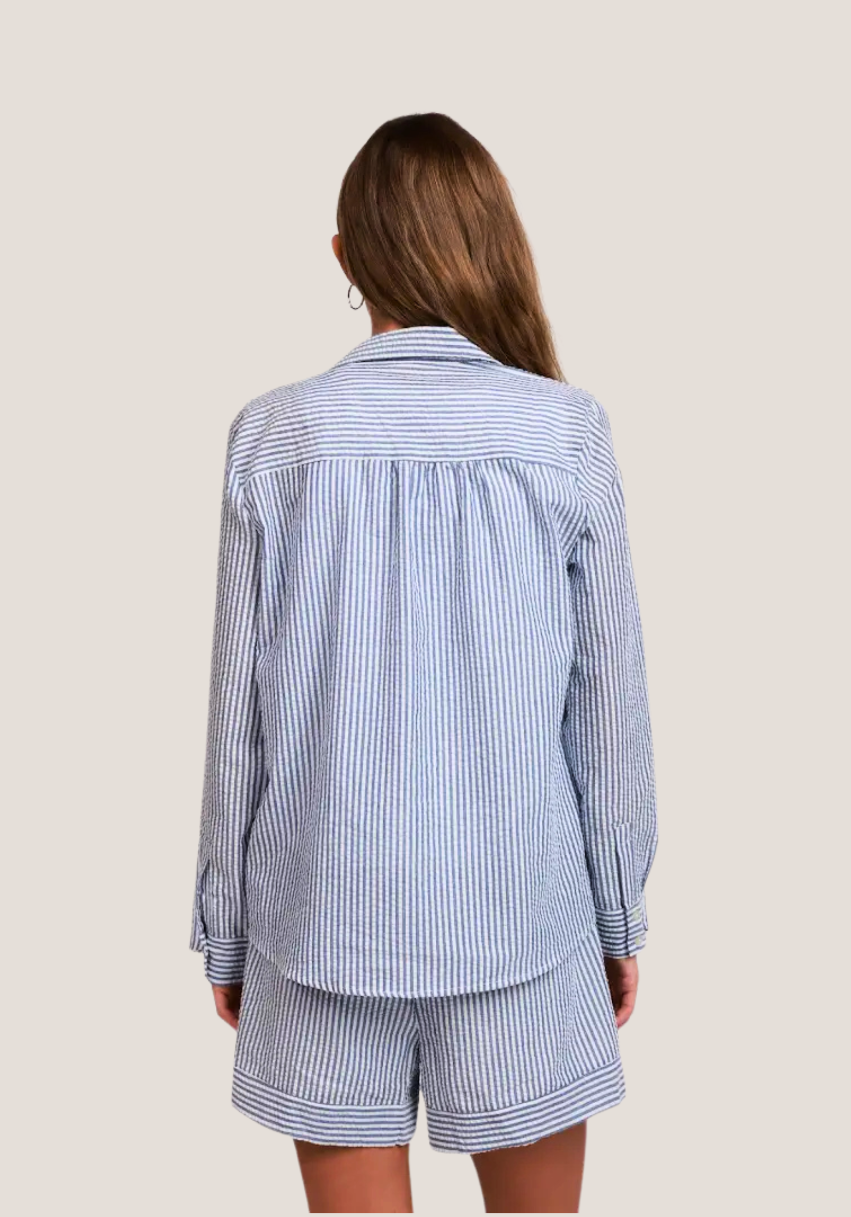 Stripe Weekend Short