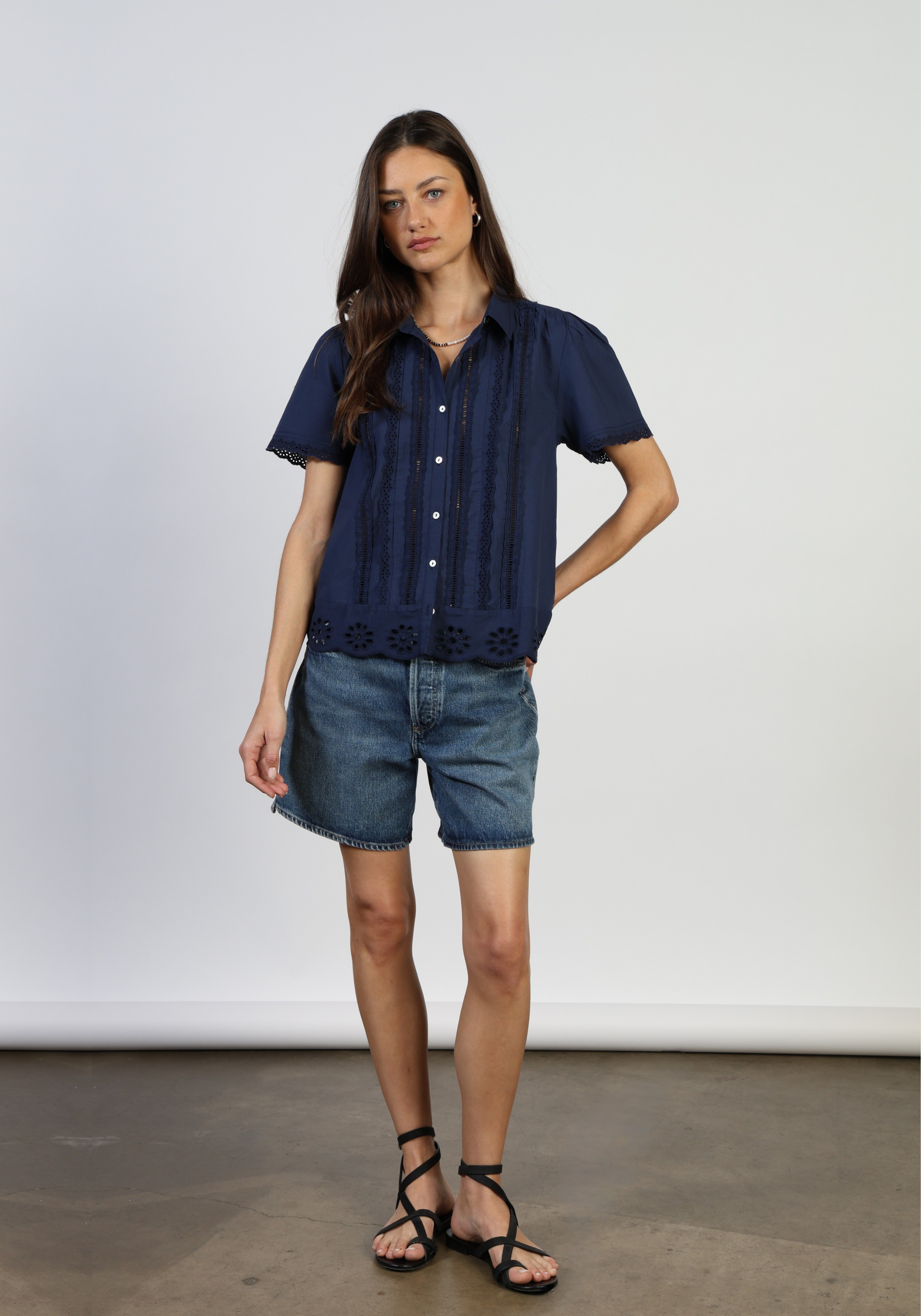 Malia S/S Button-Up
