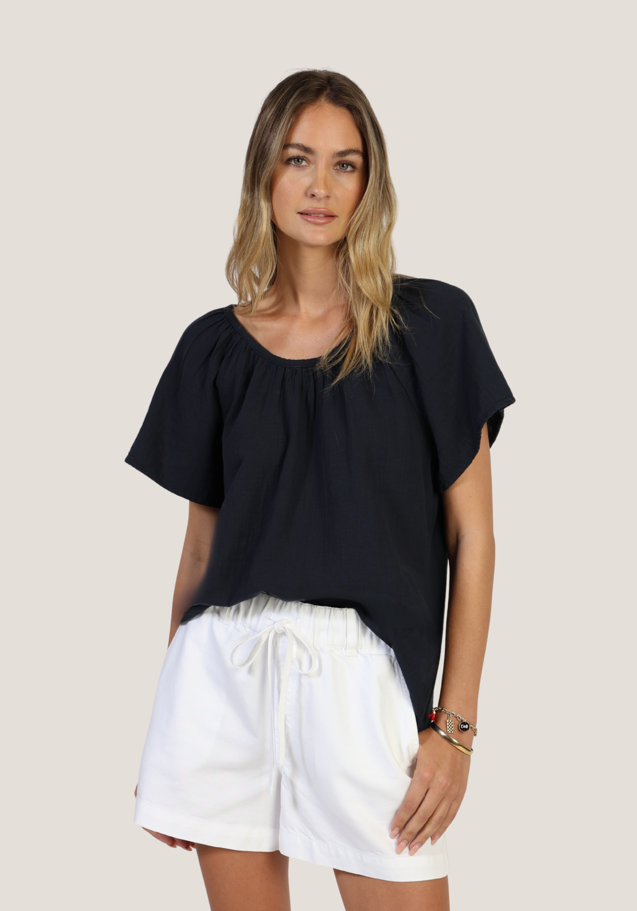 Cotton Gauze Masie Top