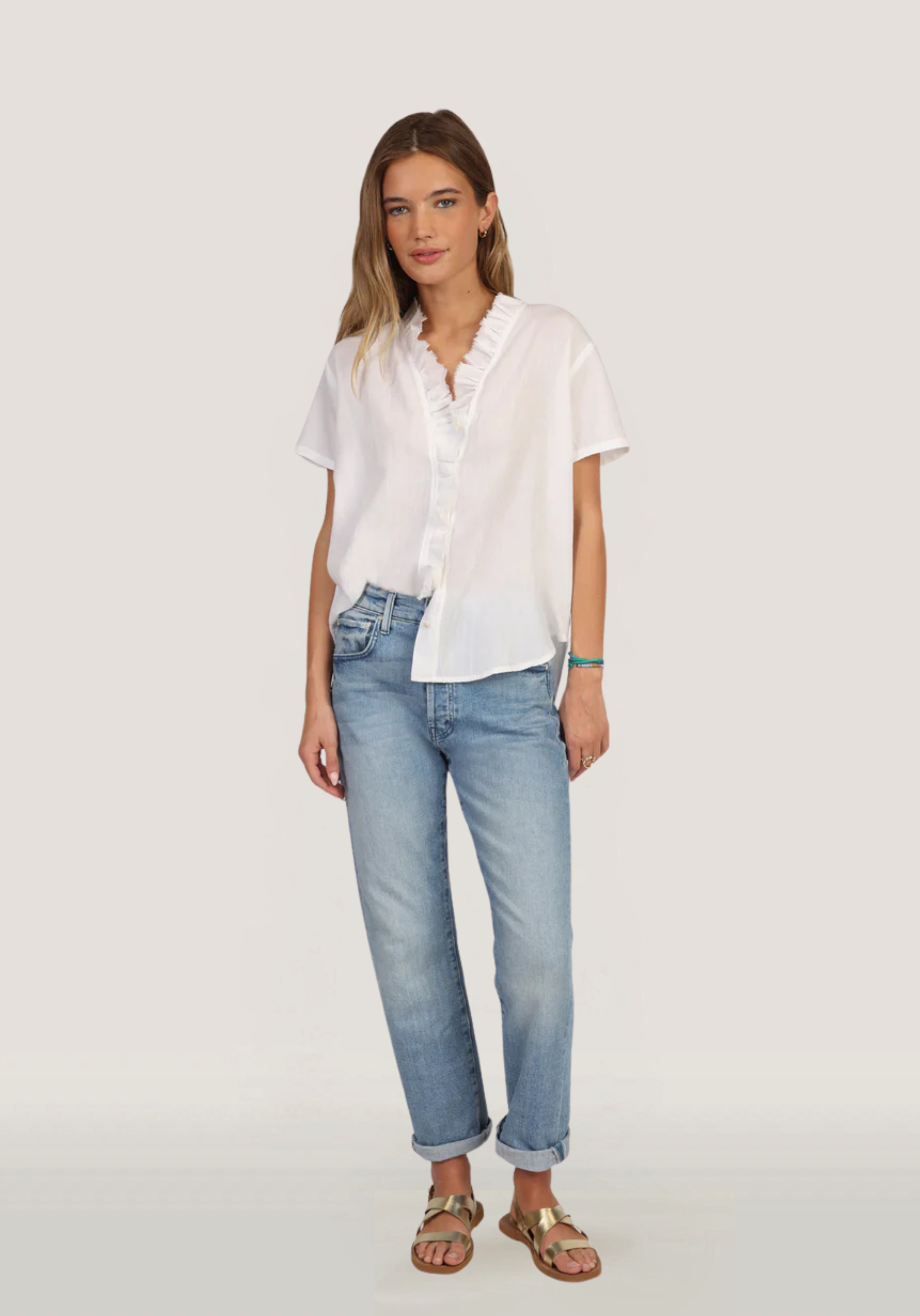 Everly Ruffle Blouse